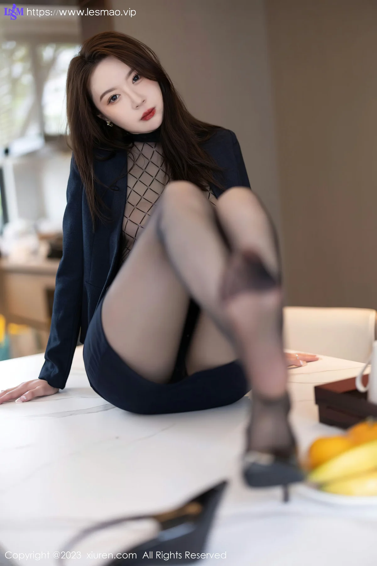 XiuRen 秀人 No.6914 梦心玥 薄纱高开叉性感写真2 - 35