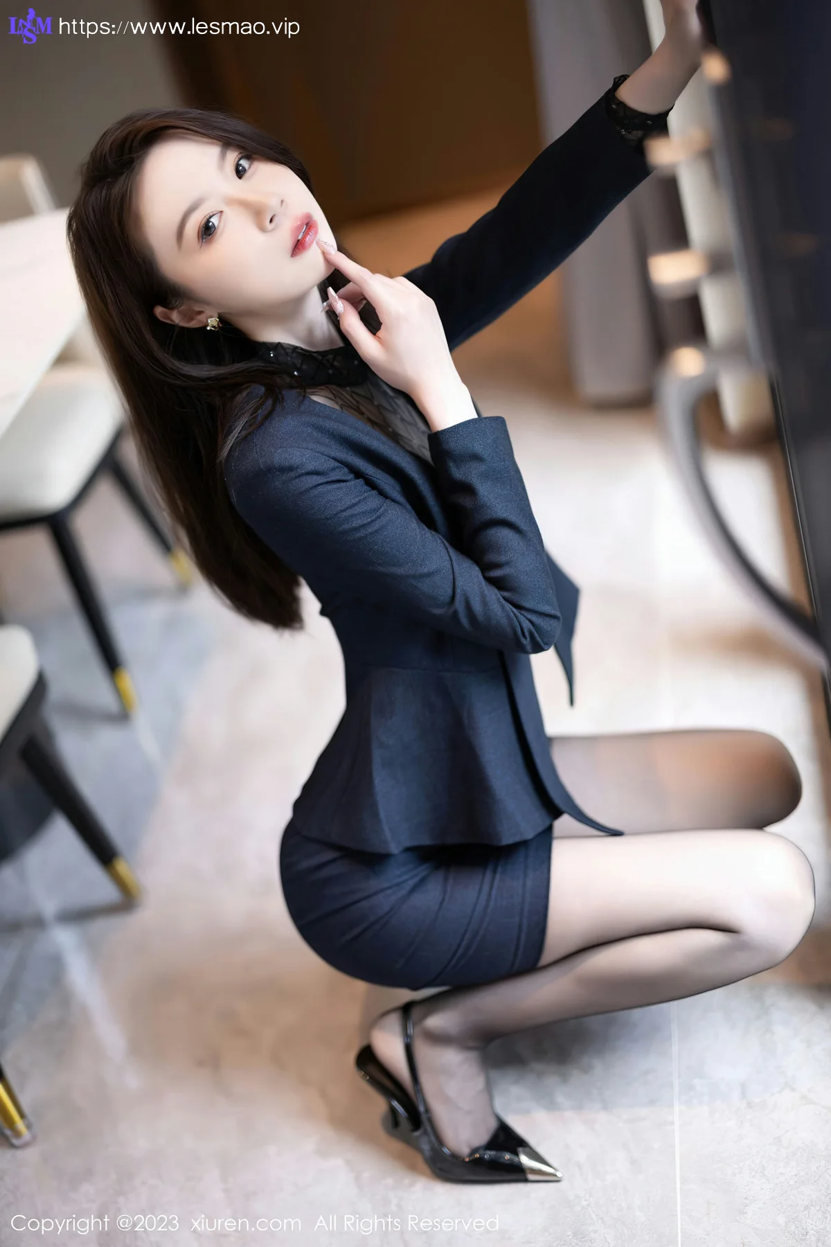 XiuRen 秀人 No.6914 梦心玥 薄纱高开叉性感写真2 - 40