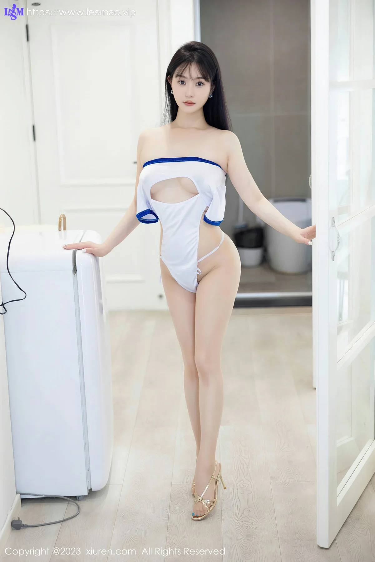 XiuRen 秀人 No.6919 柚琪Rich 轻透高开叉服饰性感写真2 - 41