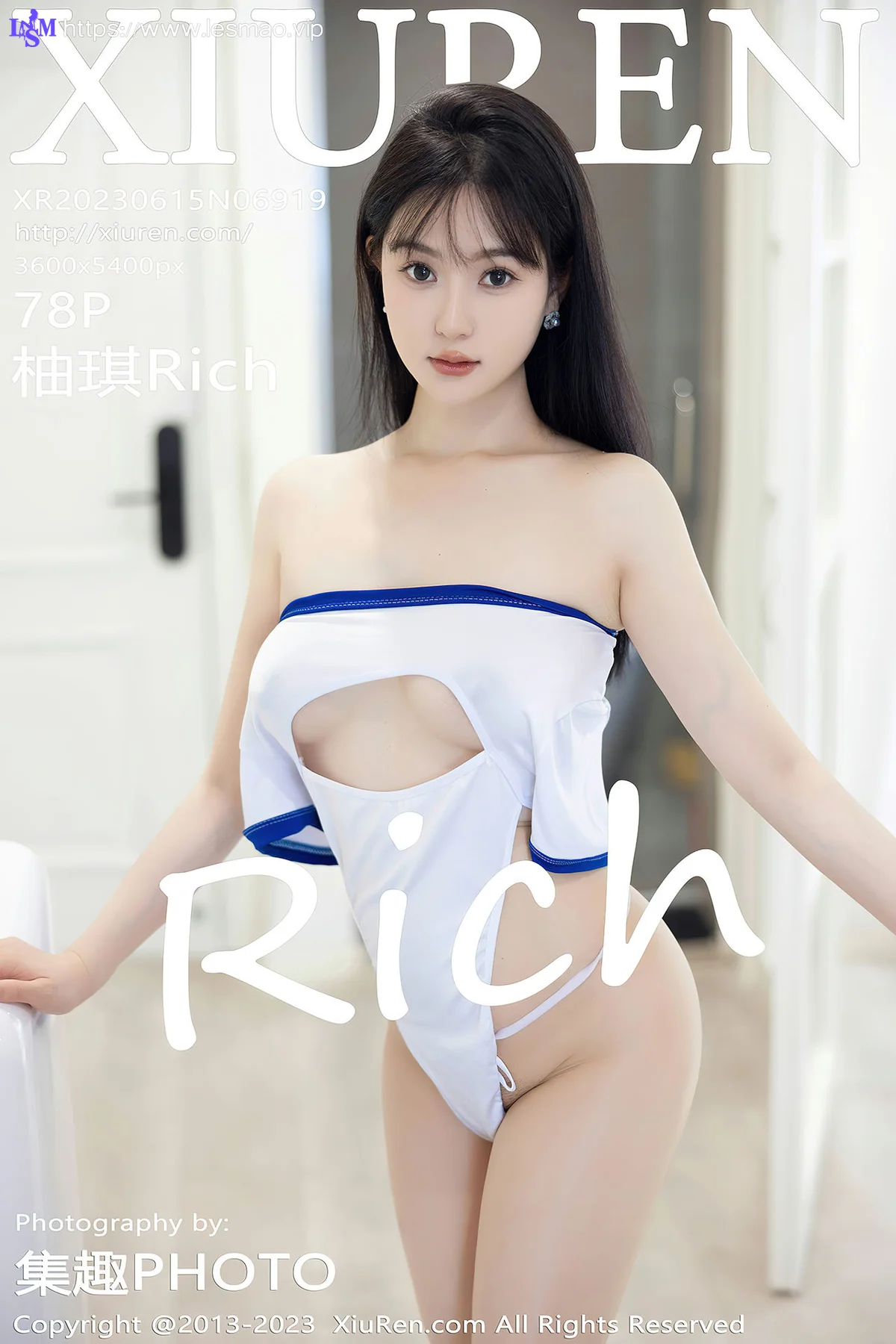XiuRen 秀人 No.6919 柚琪Rich 轻透高开叉服饰性感写真2 - 79