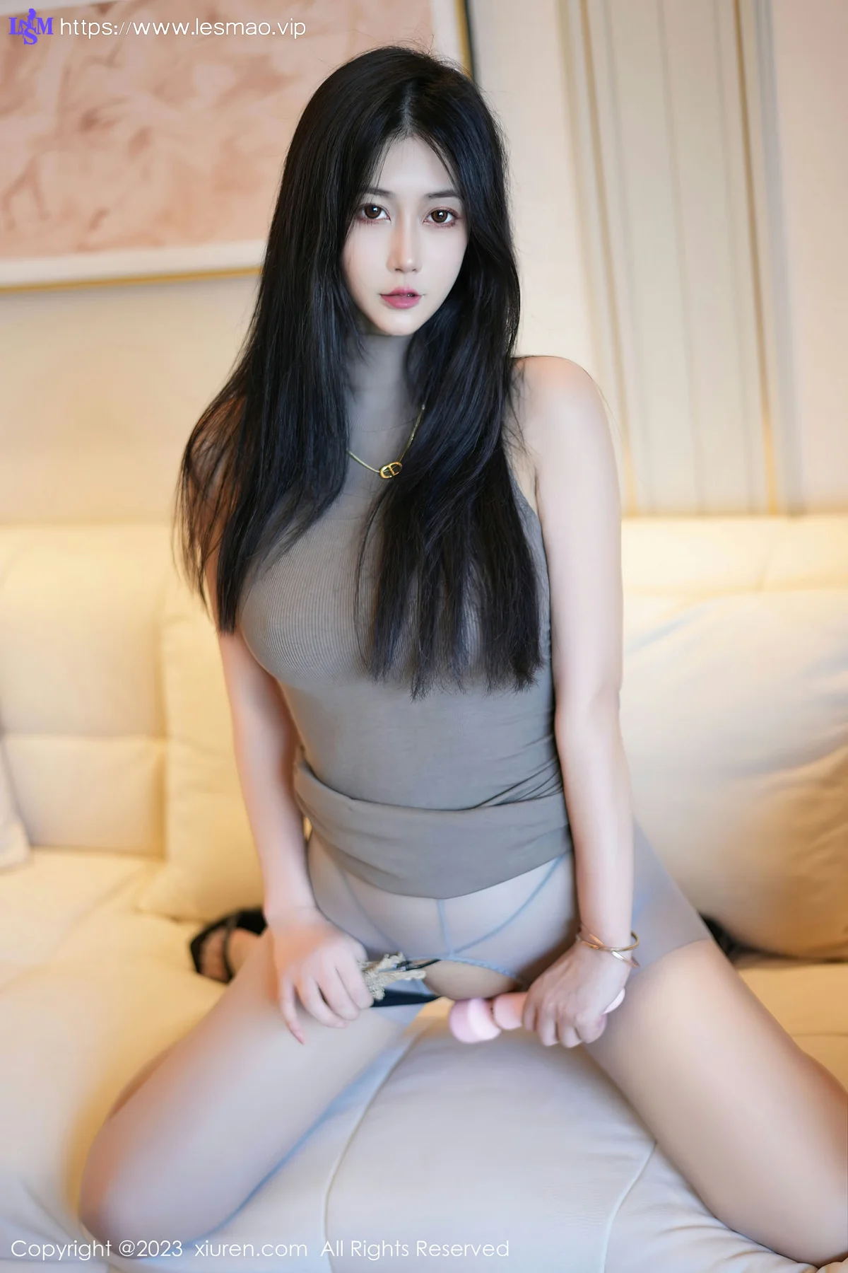 XiuRen 秀人 No.6922 laura阿姣 诱人灰丝性感写真222 - 38