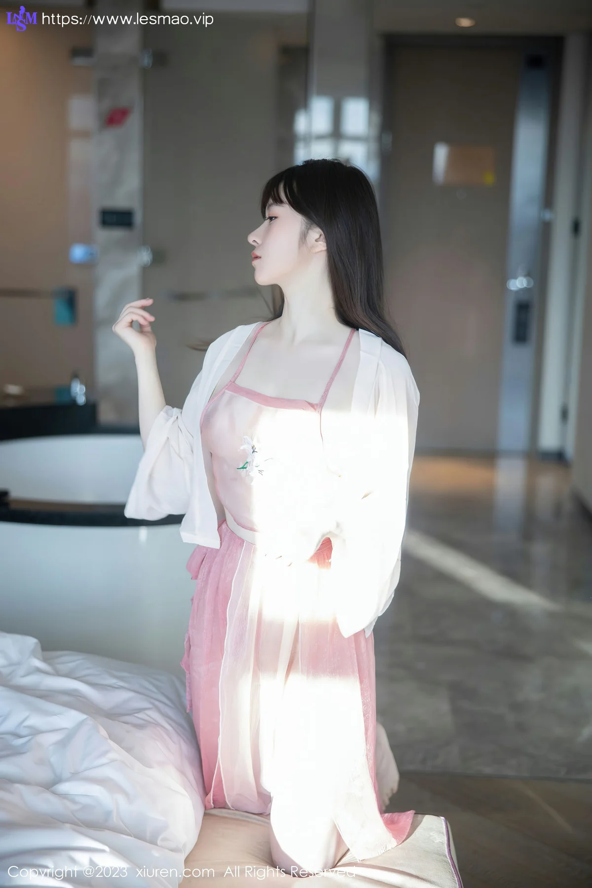 XiuRen 秀人 No.6926 林悠悠 首套写真粉色古装1 - 13