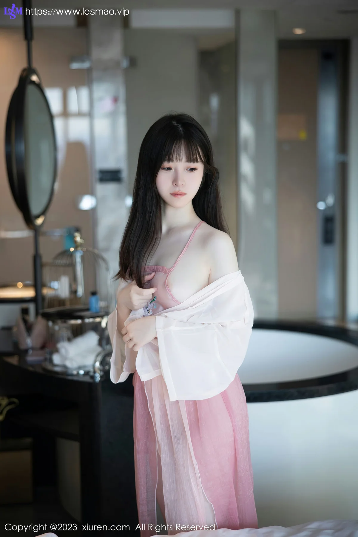 XiuRen 秀人 No.6926 林悠悠 首套写真粉色古装1 - 16