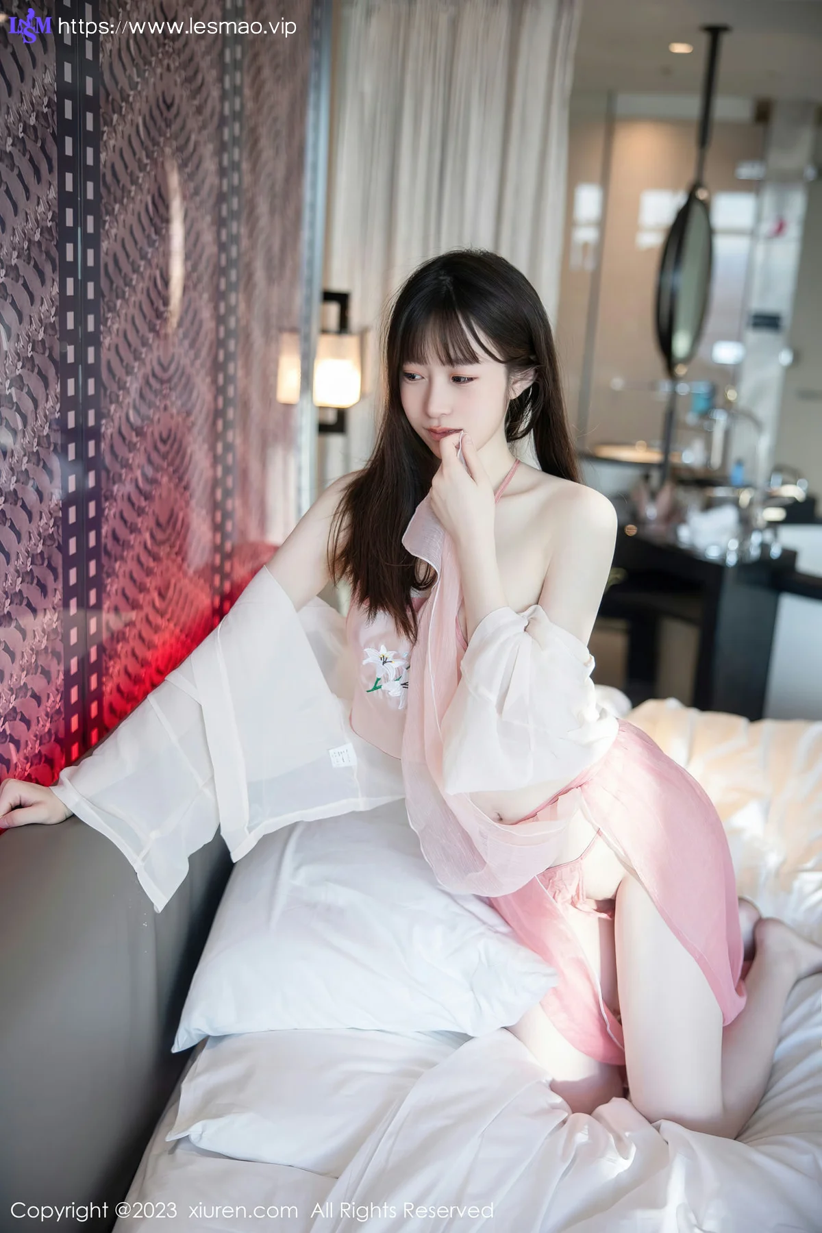 XiuRen 秀人 No.6926 林悠悠 首套写真粉色古装1 - 46