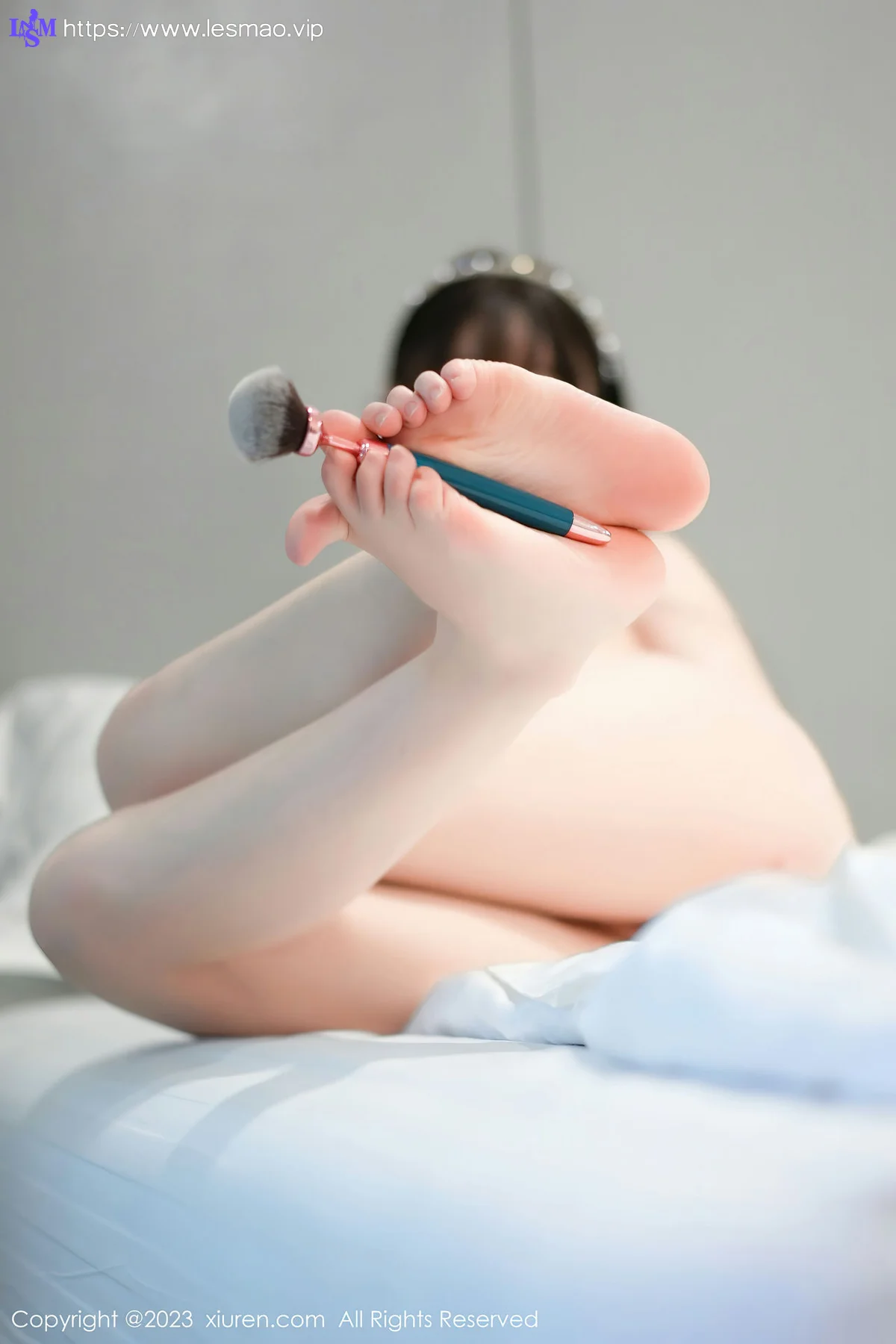 XiuRen 秀人 No.6932 朱可儿Flora 灰色睡袍性感写真 - 68