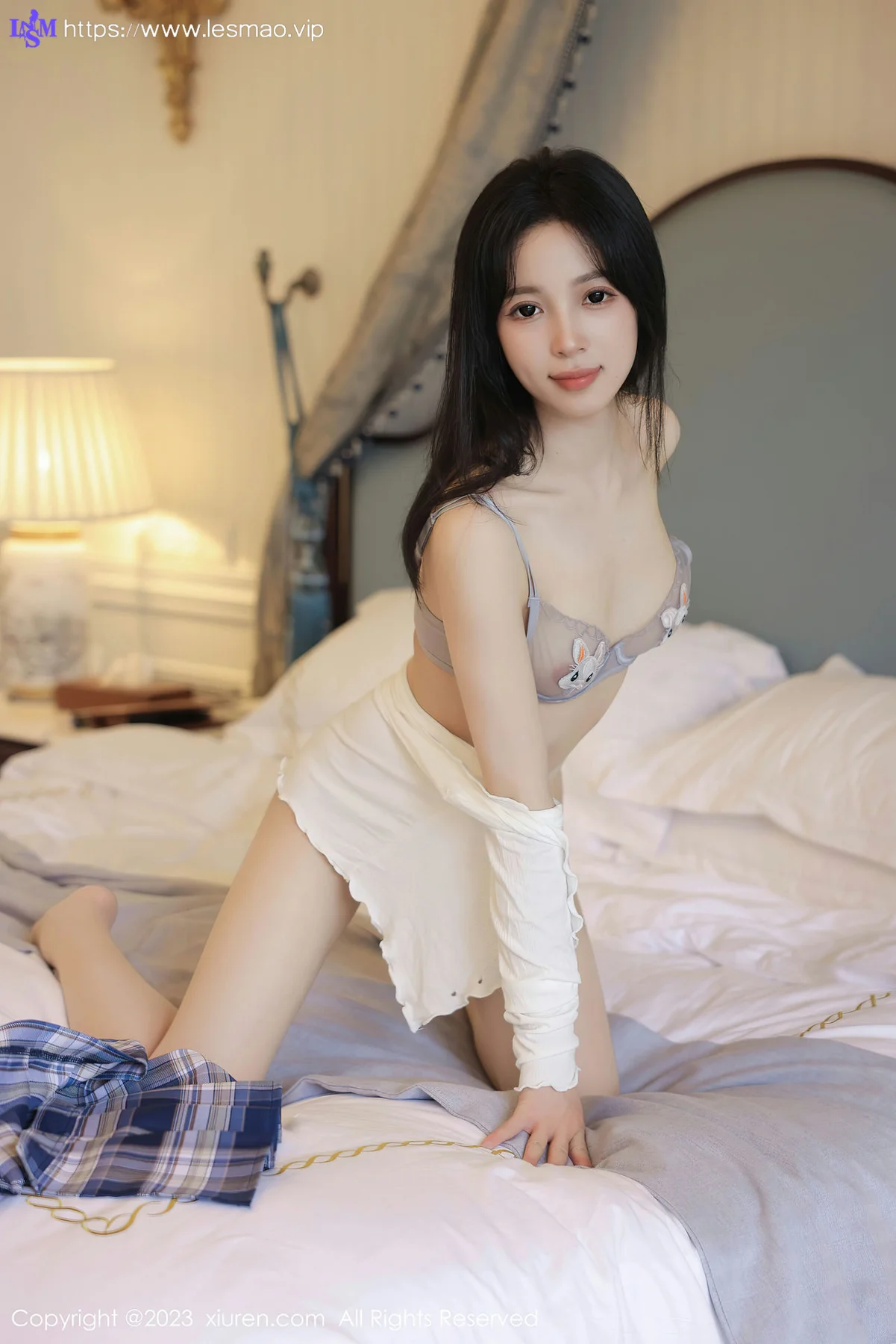 XiuRen 秀人 No.6942 糖豆sisi 轻透内衣新人第二套写真1 - 25
