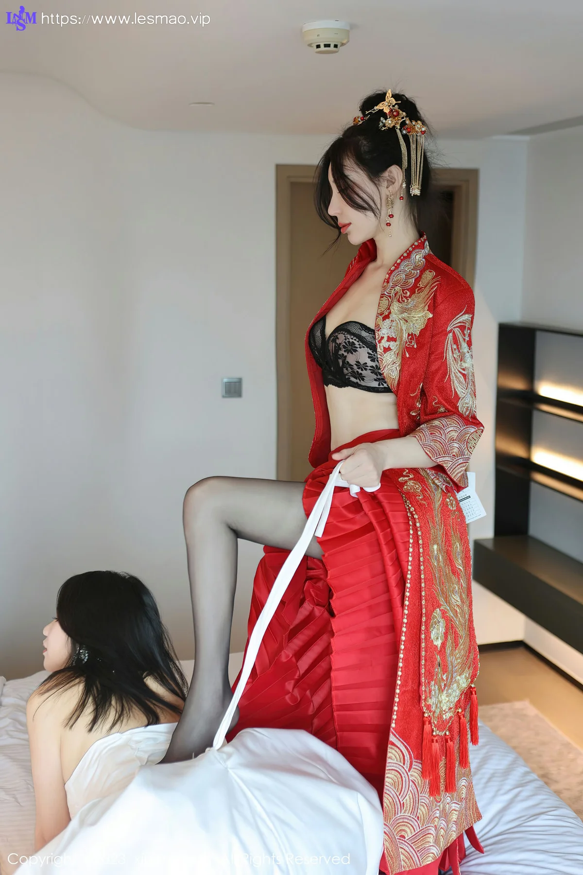 XiuRen 秀人 No.6957 曼柔两位性感女神模特合集写真1 - 16