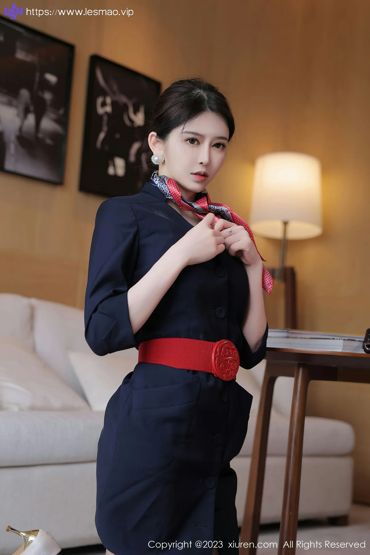 XiuRen 秀人 No.6966 玉兔miki 空姐制服性感写真33 - 18