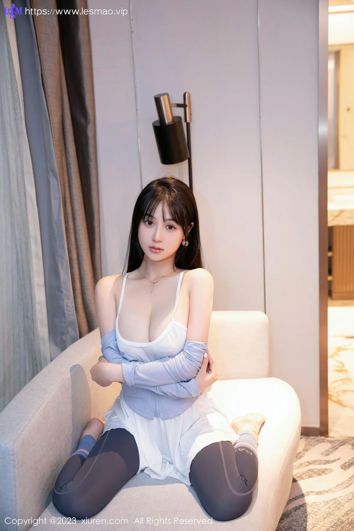 XiuRen 秀人 No.6968 柚琪Rich 轻透吊带性感写真2 - 13