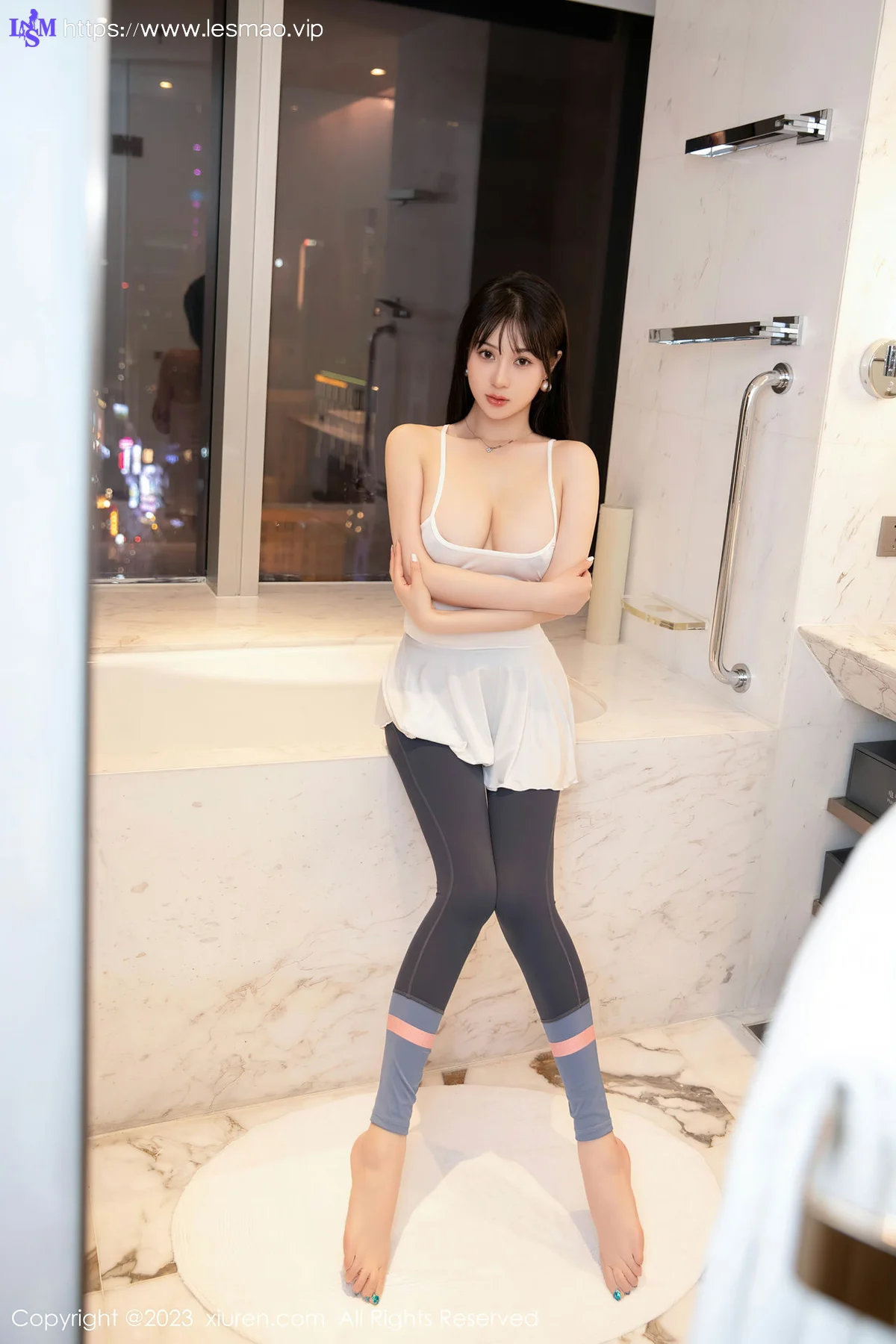 XiuRen 秀人 No.6968 柚琪Rich 轻透吊带性感写真2 - 41