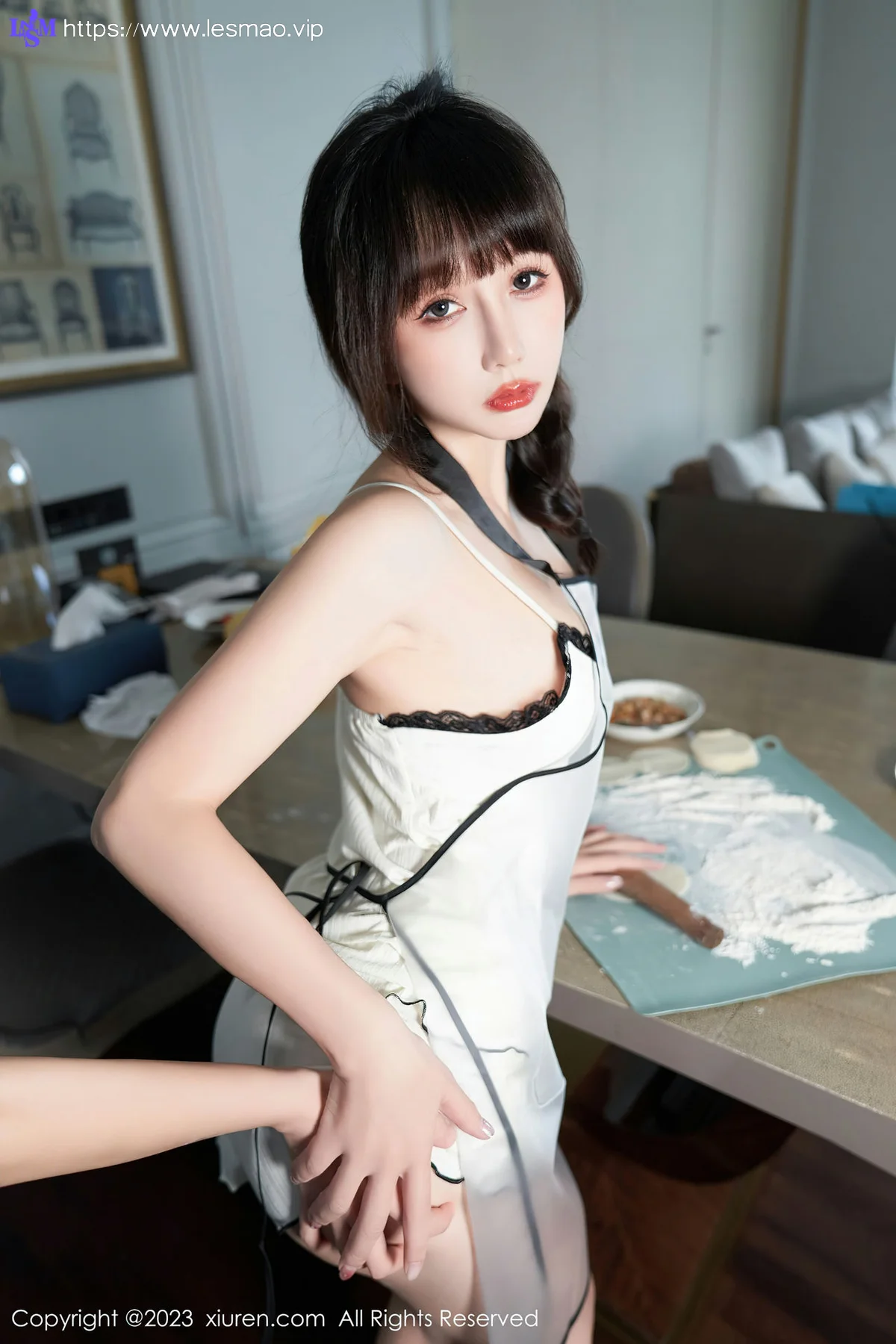 XiuRen 秀人 No.6975 波巧酱 主题《女友的早餐》性感写真 - 64