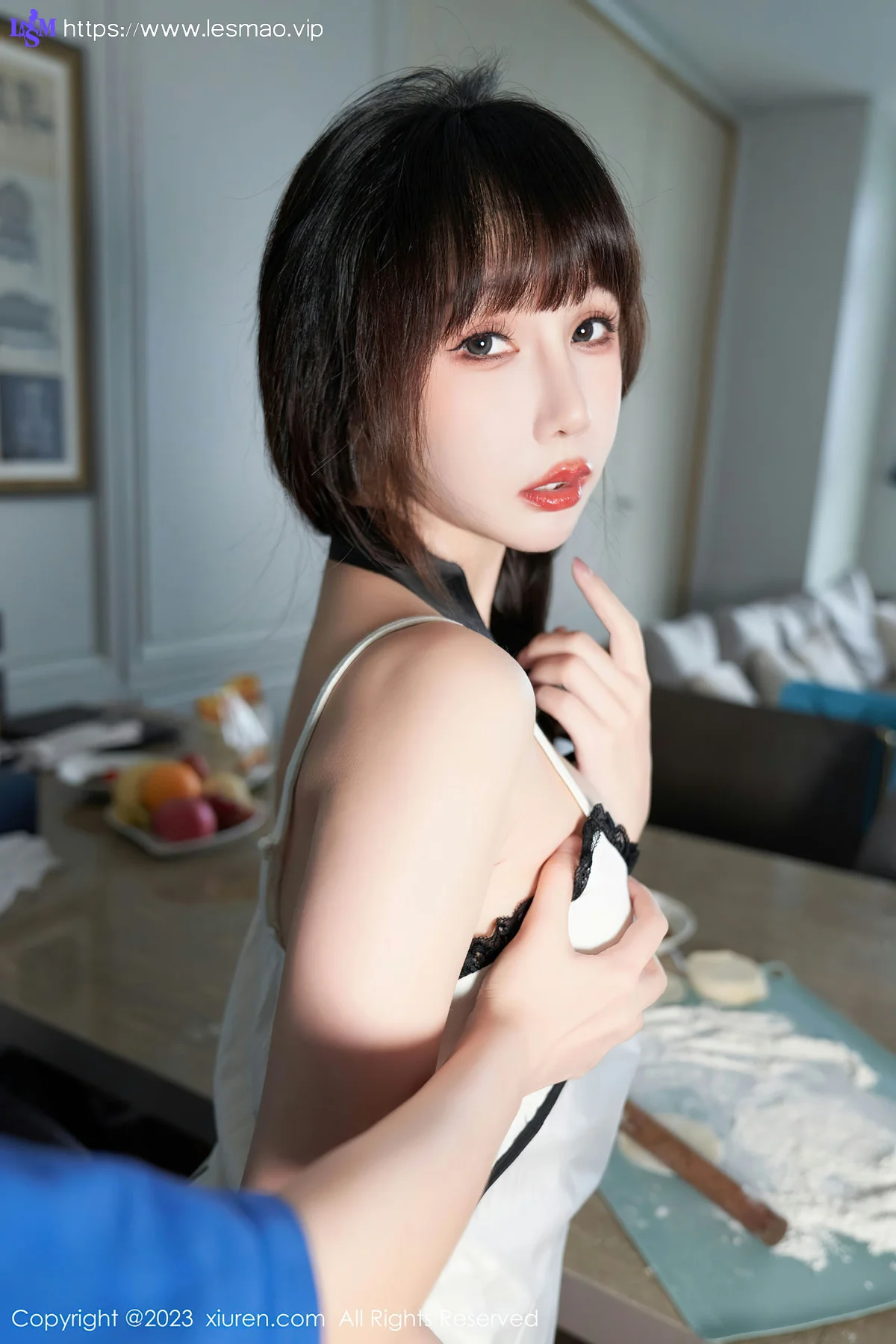 XiuRen 秀人 No.6975 波巧酱 主题《女友的早餐》性感写真 - 65