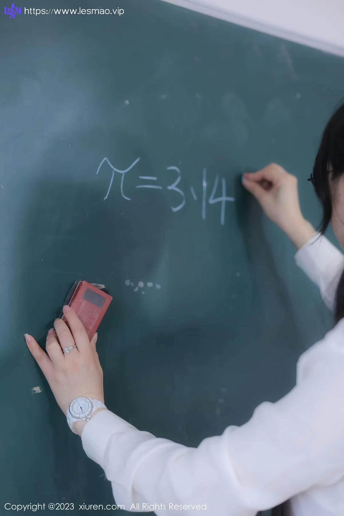 XiuRen 秀人 No.6980 诗诗kiki 教师角色扮演性感写真2 - 1