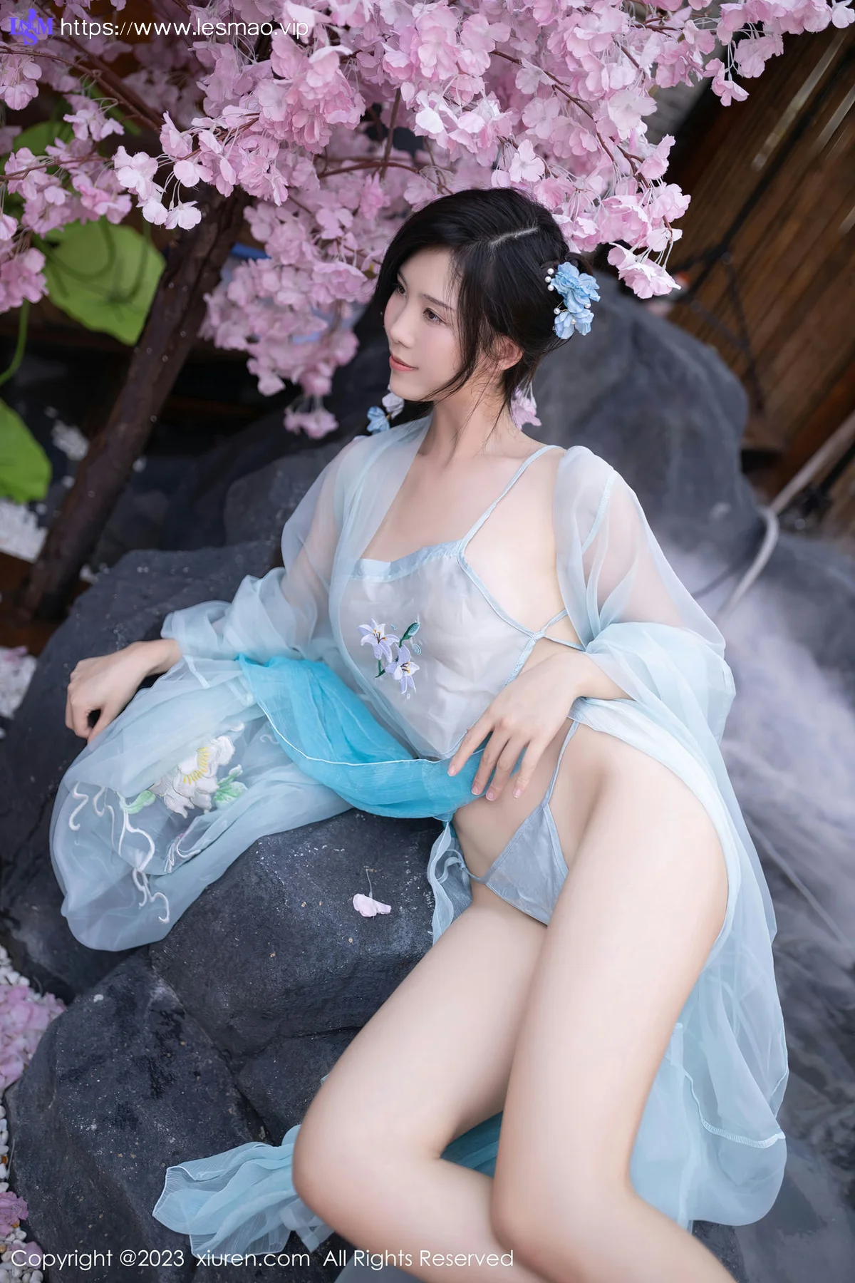 XiuRen 秀人 No.6991 利世 浅蓝色古装33 - 13
