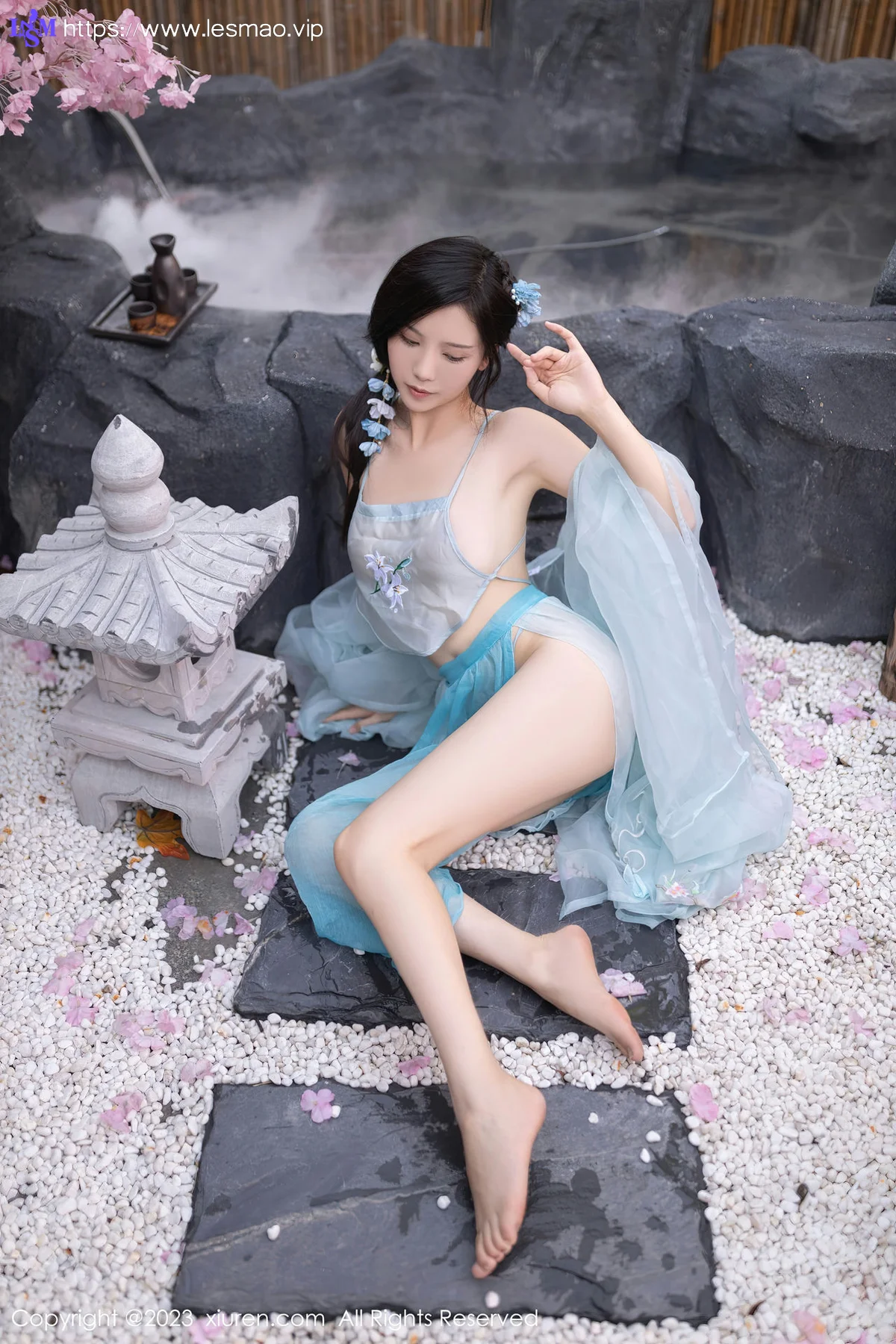 XiuRen 秀人 No.6991 利世 浅蓝色古装33 - 15