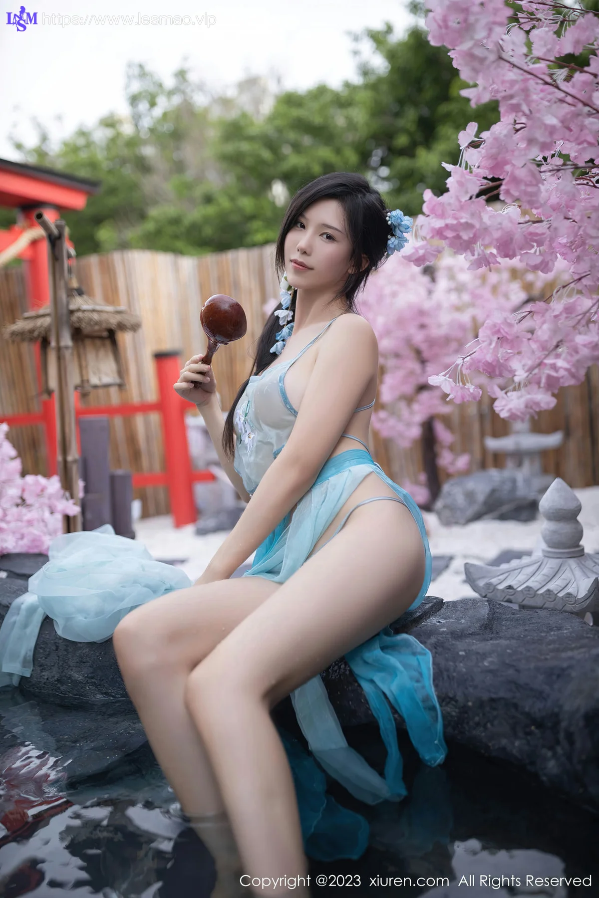 XiuRen 秀人 No.6991 利世 浅蓝色古装33 - 33