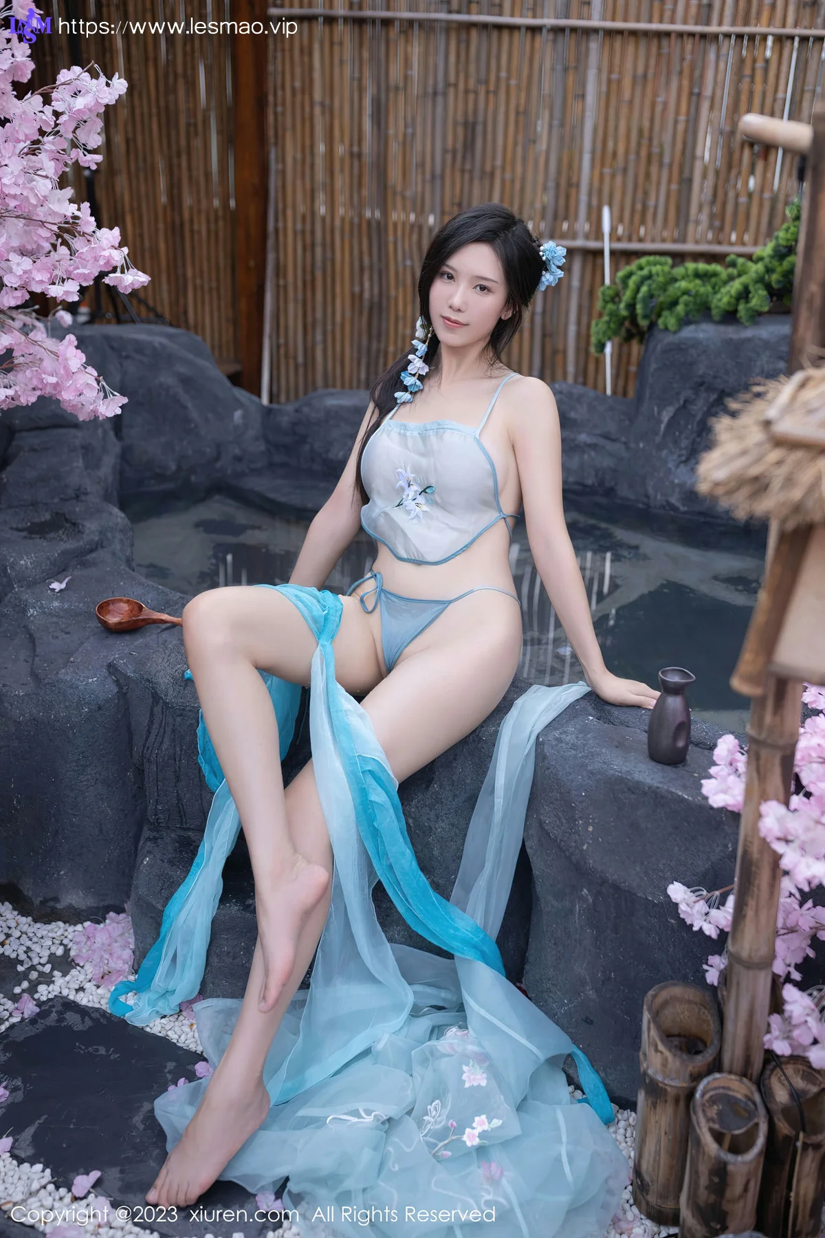 XiuRen 秀人 No.6991 利世 浅蓝色古装33 - 47