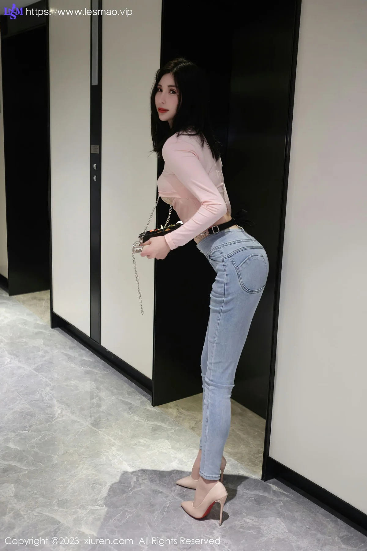 XiuRen 秀人 No.6992 曼柔 粉色蕾丝内衣性感写真33 - 4