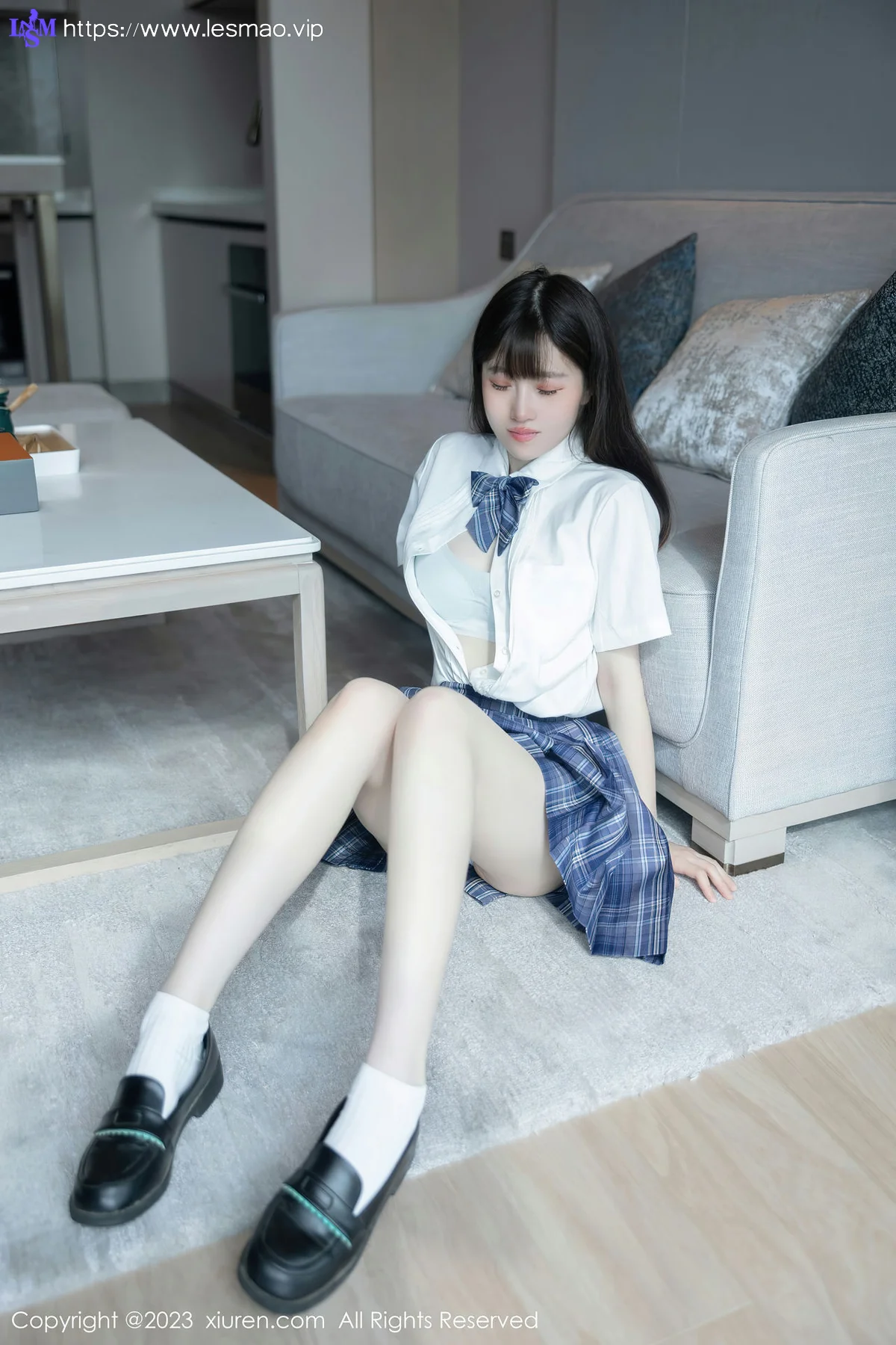 XiuRen 秀人 No.6993 林悠悠 jk短裙首套写真111 - 47