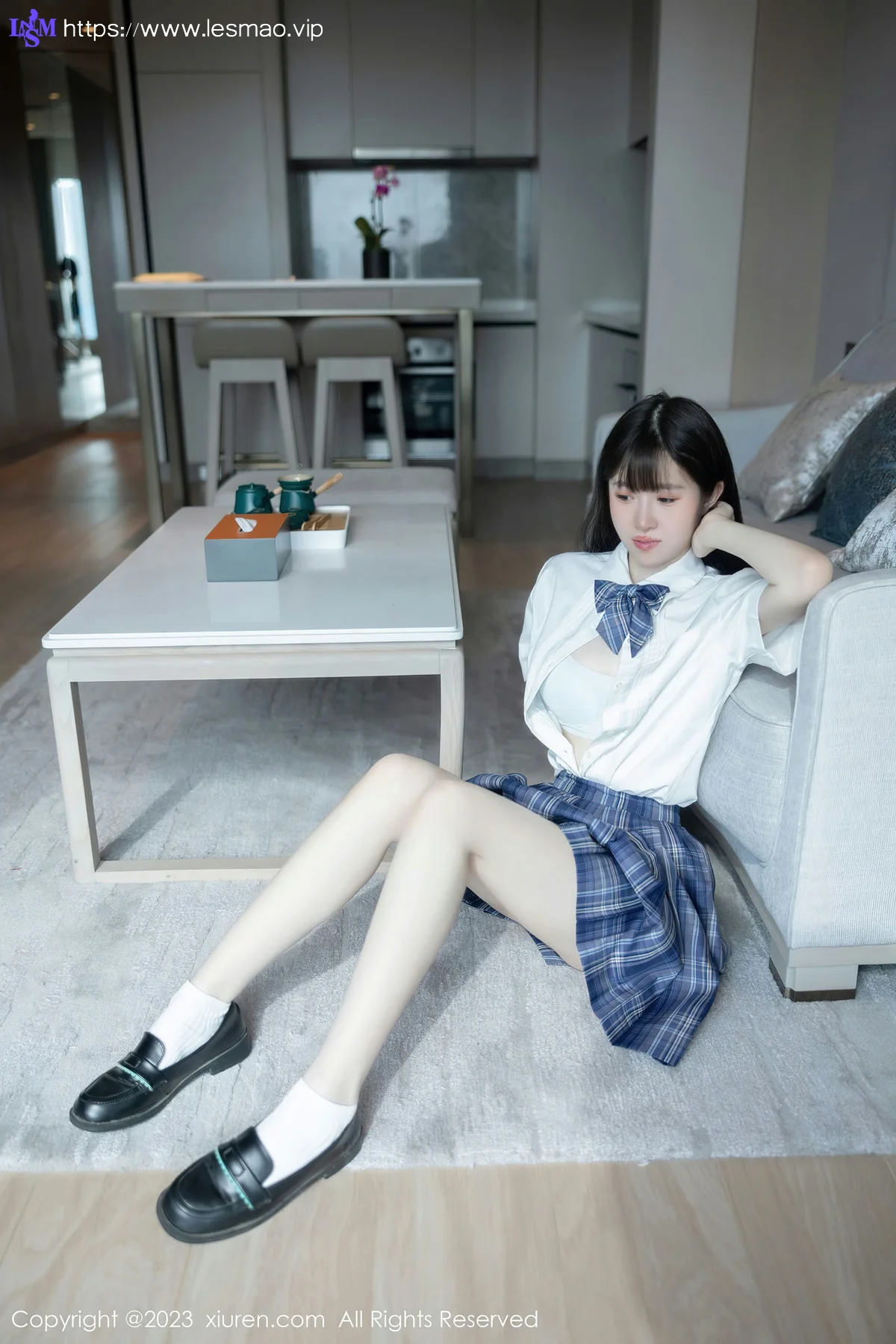 XiuRen 秀人 No.6993 林悠悠 jk短裙首套写真111 - 48