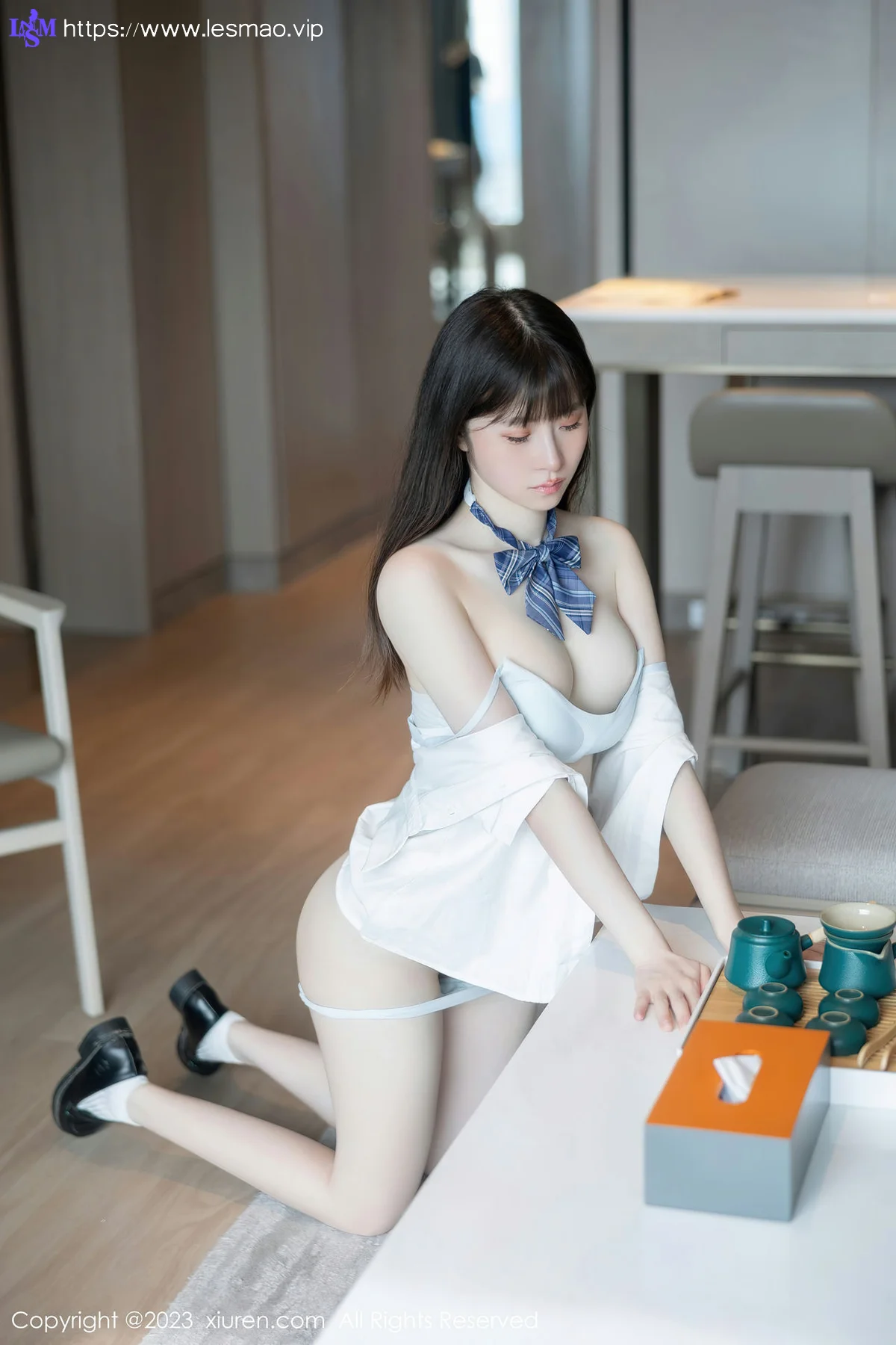 XiuRen 秀人 No.6993 林悠悠 jk短裙首套写真111 - 91