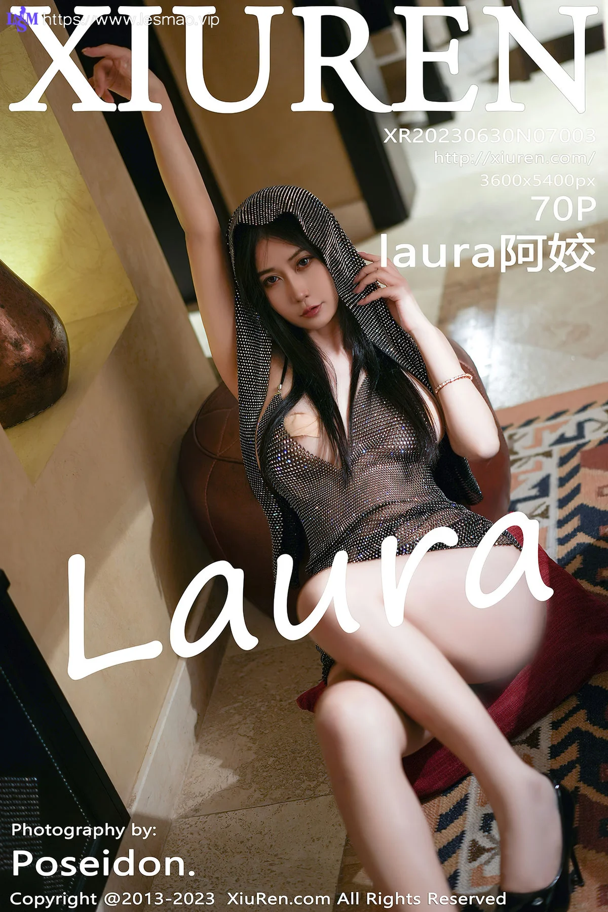 XiuRen 秀人 No.7003 laura阿姣 绿色轻透短裙写真33 - 71