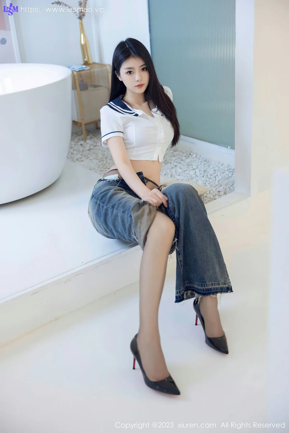 XiuRen 秀人 No.7027 可樂Vicky 魅惑黑丝性感写真3 - 13