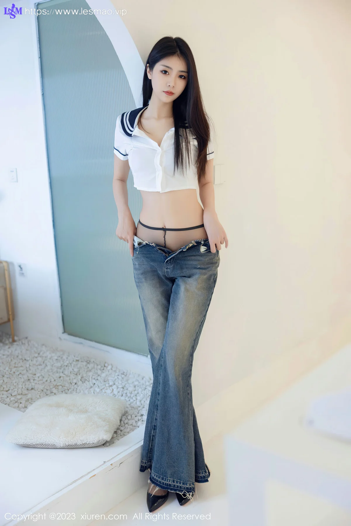XiuRen 秀人 No.7027 可樂Vicky 魅惑黑丝性感写真3 - 19