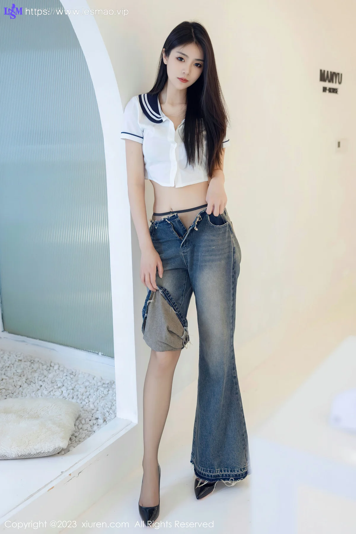 XiuRen 秀人 No.7027 可樂Vicky 魅惑黑丝性感写真3 - 21
