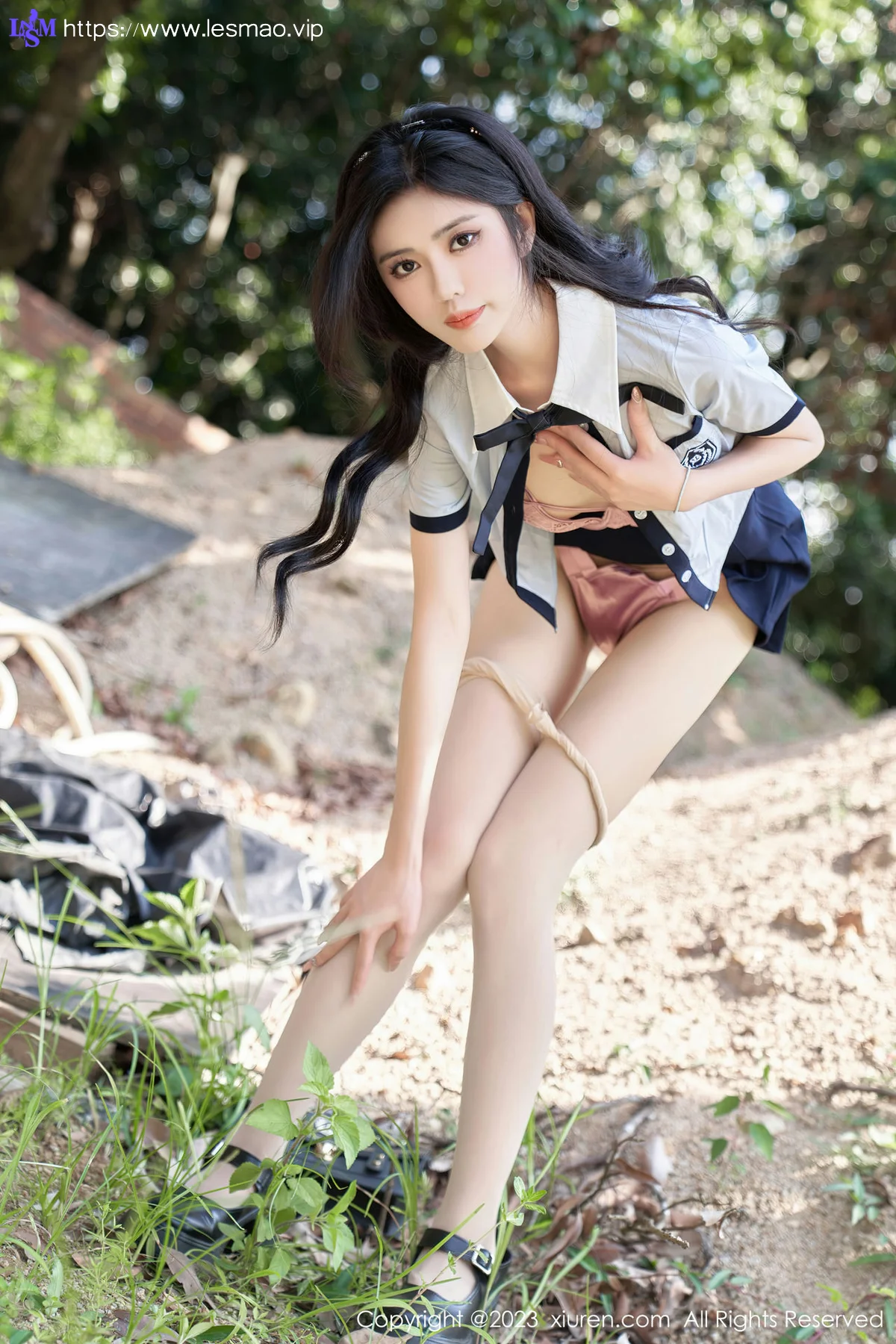 XiuRen 秀人 No.7028 浅浅Danny 性感Jk户外写真11 - 55