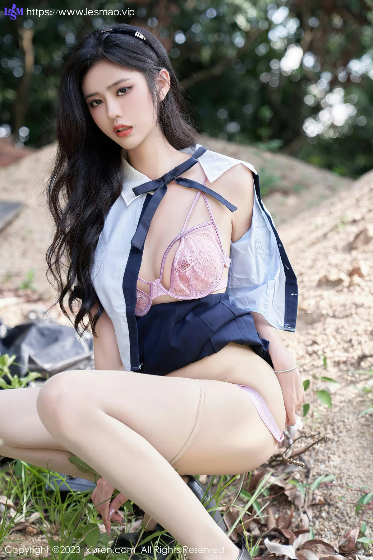 XiuRen 秀人 No.7028 浅浅Danny 性感Jk户外写真11 - 75