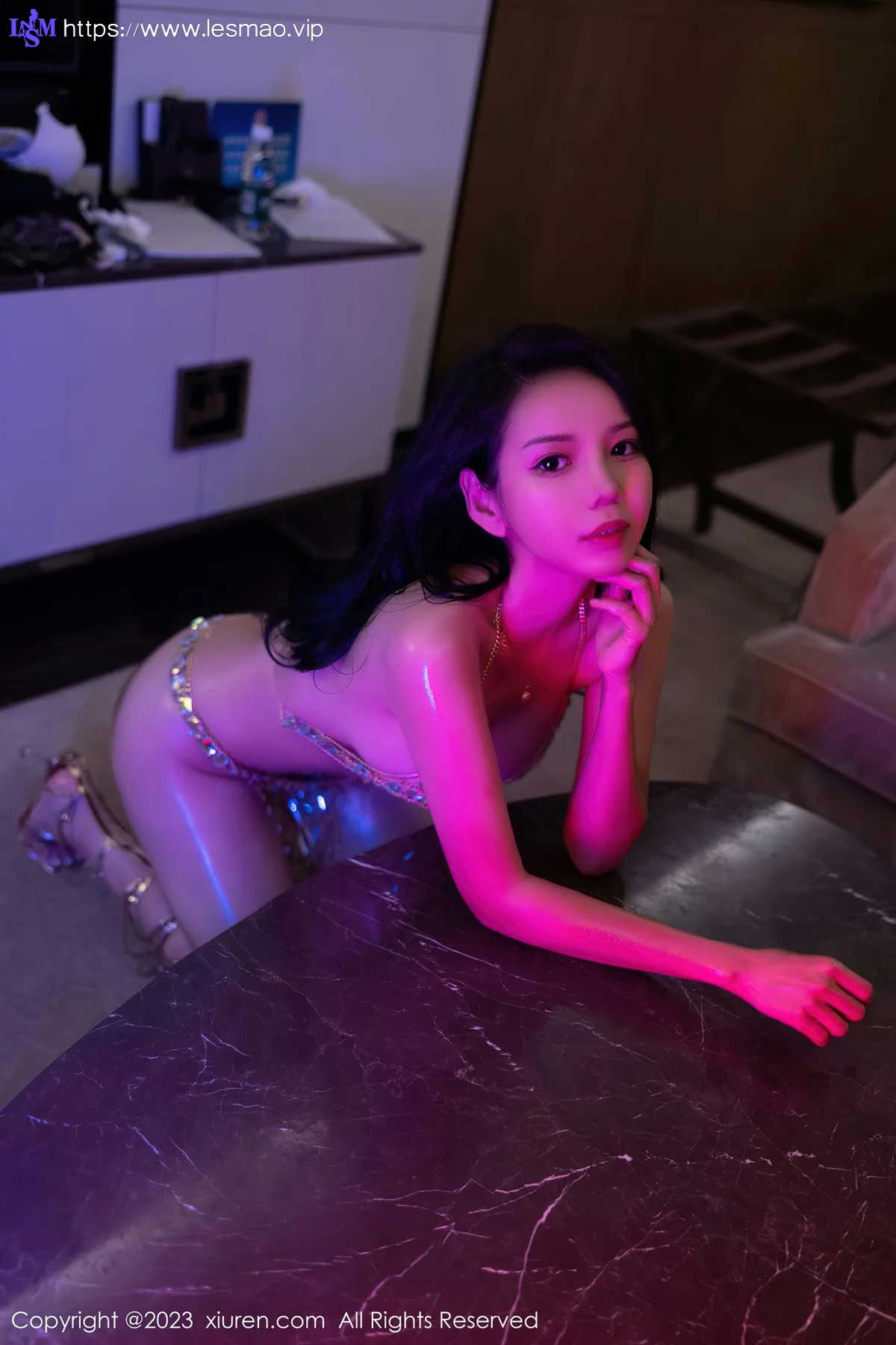 XiuRen 秀人 No.7058 大美妞儿 链子比基尼性感写真3 - 18