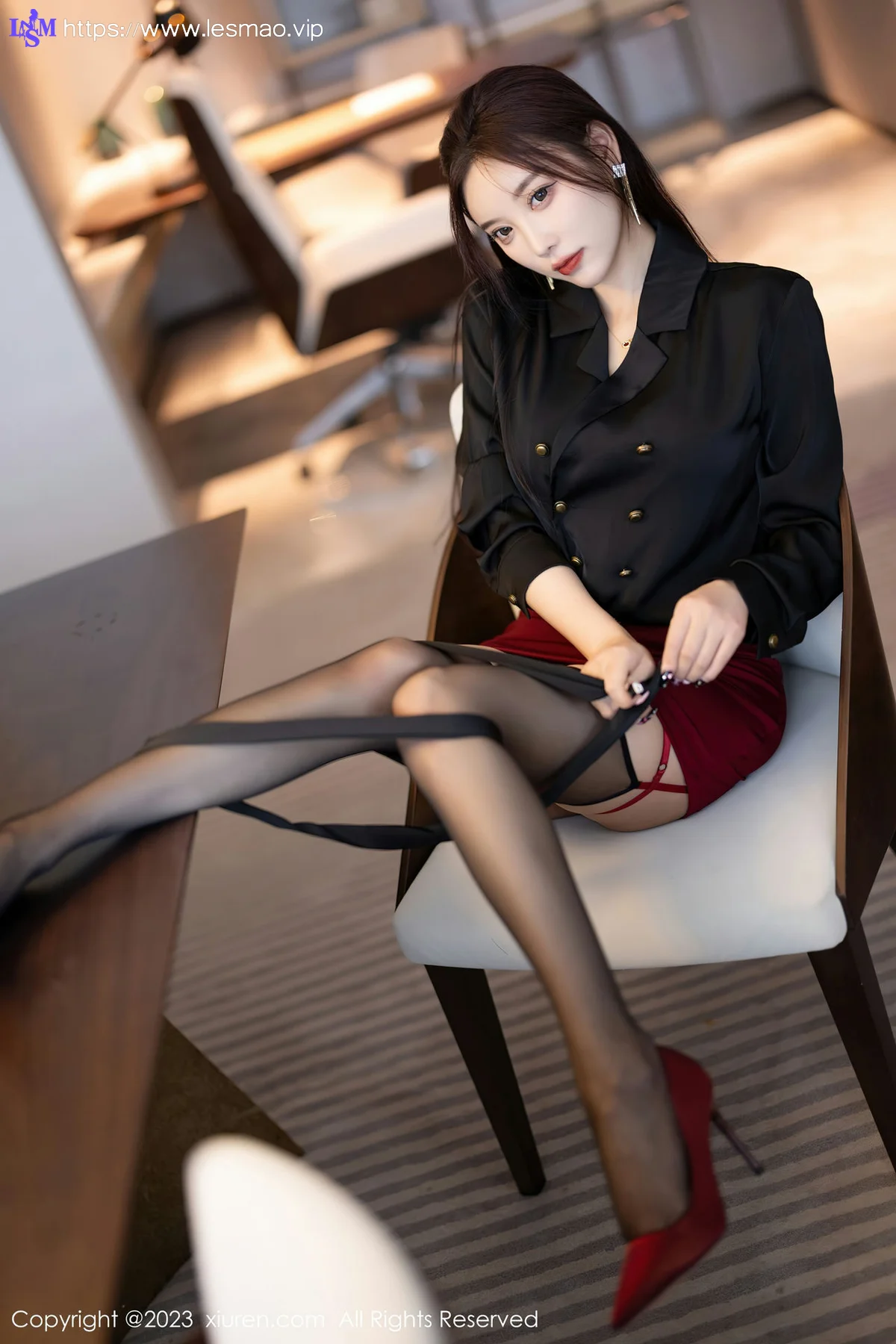 XiuRen 秀人 No.7062 杨晨晨Yome 蕾丝边内衣性感写真22 - 25