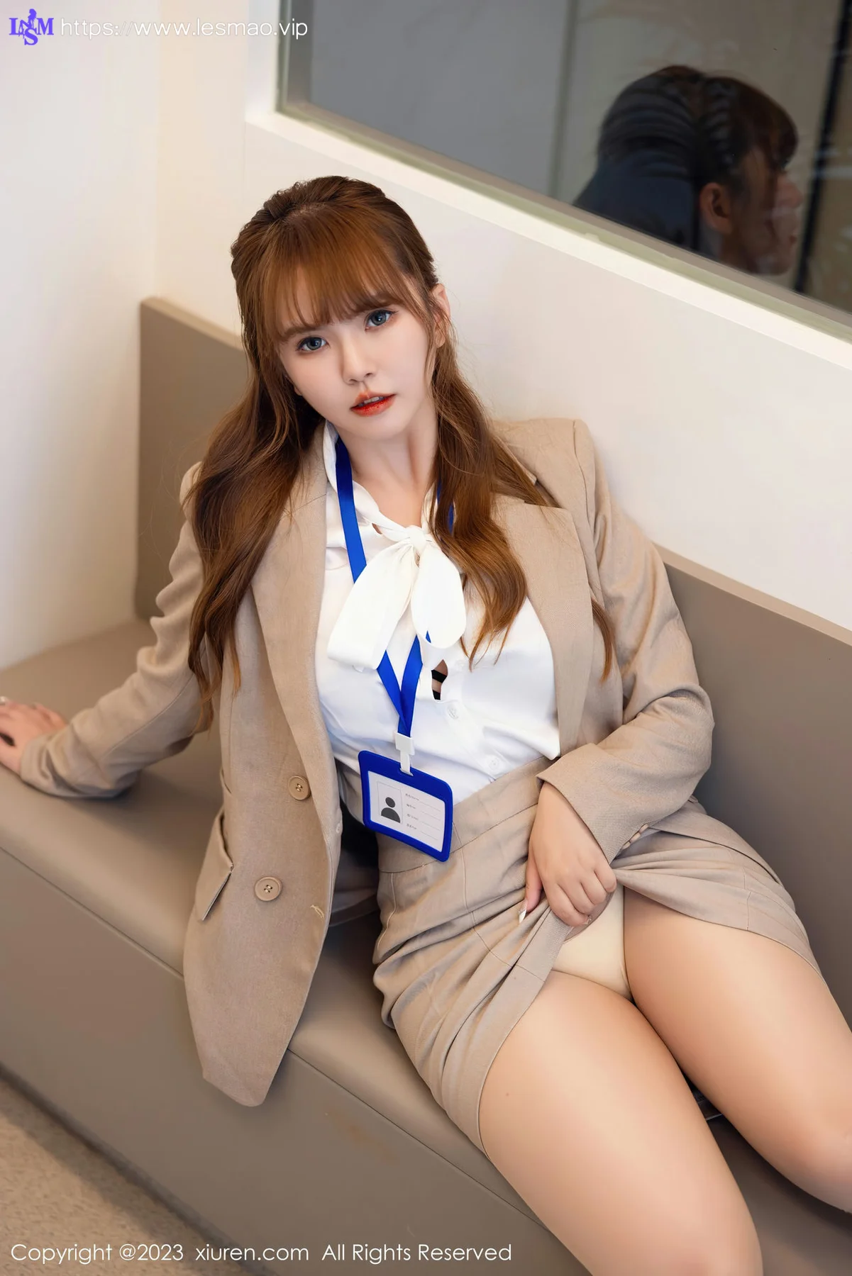 XiuRen 秀人 No.7073 张思允Nice Ol职业装性感写真3 - 15