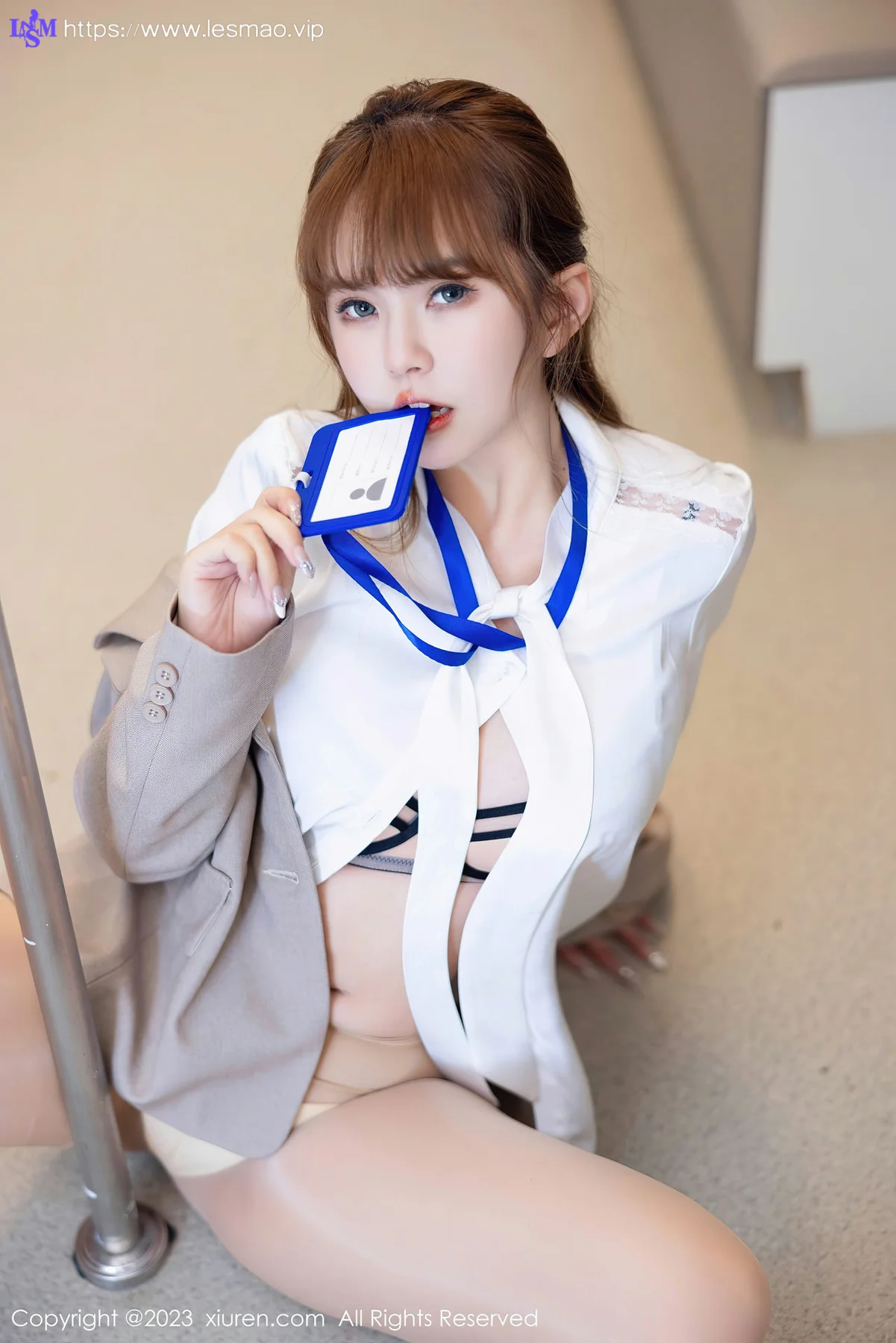 XiuRen 秀人 No.7073 张思允Nice Ol职业装性感写真3 - 41