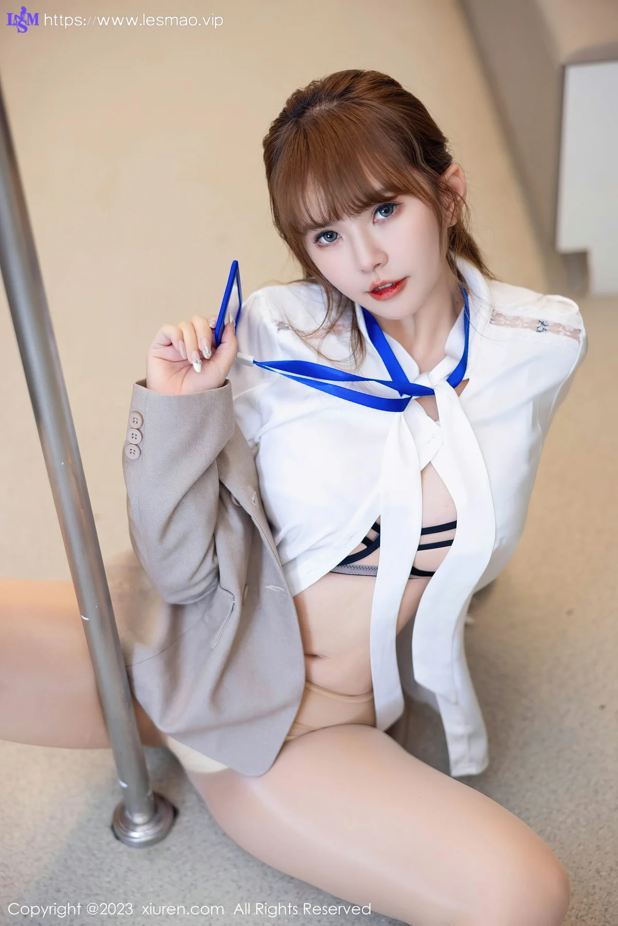 XiuRen 秀人 No.7073 张思允Nice Ol职业装性感写真3 - 42