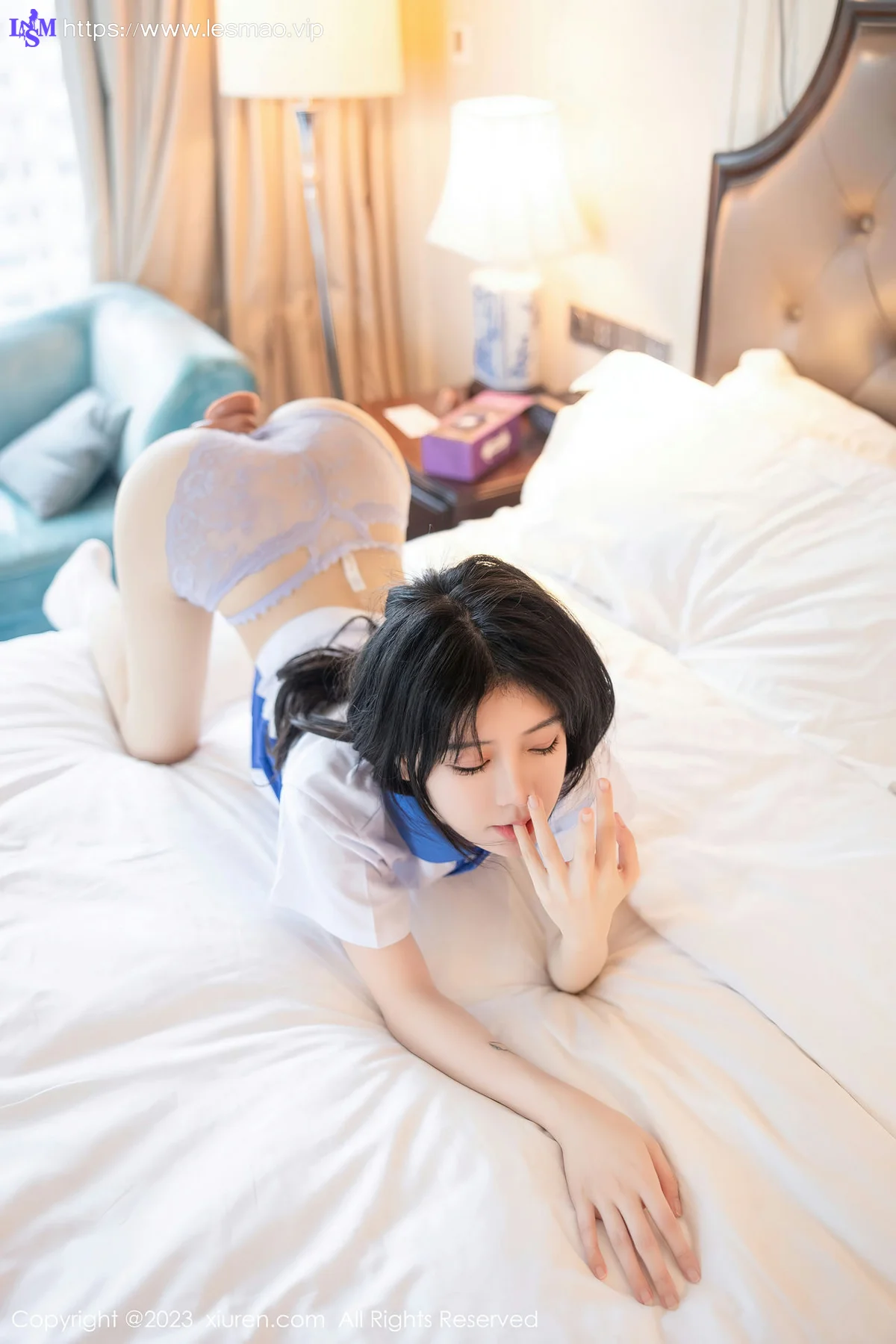 XiuRen 秀人 No.7085 幼幼 学生制服性感写真111 - 92