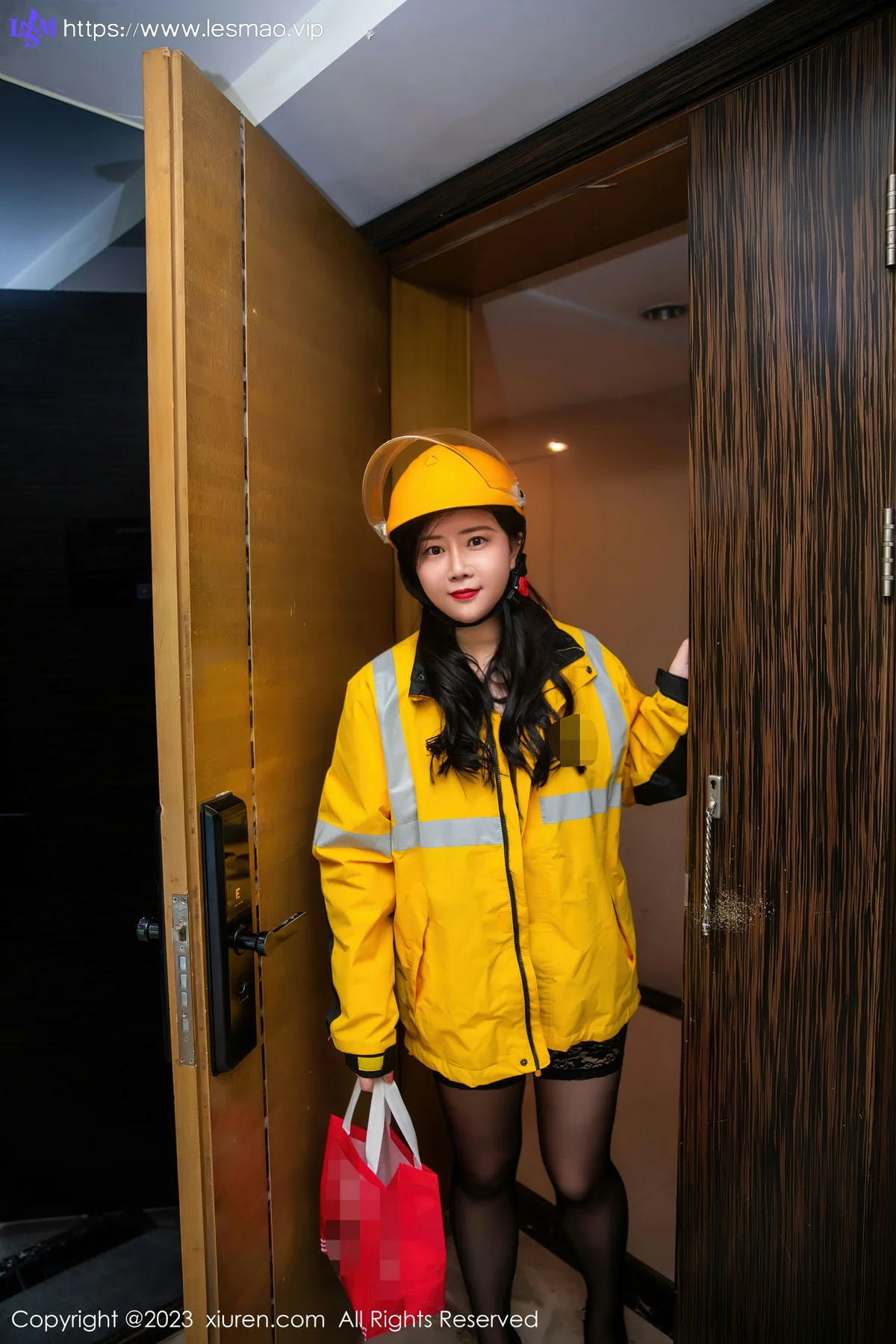 XiuRen 秀人 No.7093 王婉悠Queen 外卖员装扮性感写真2 - 18
