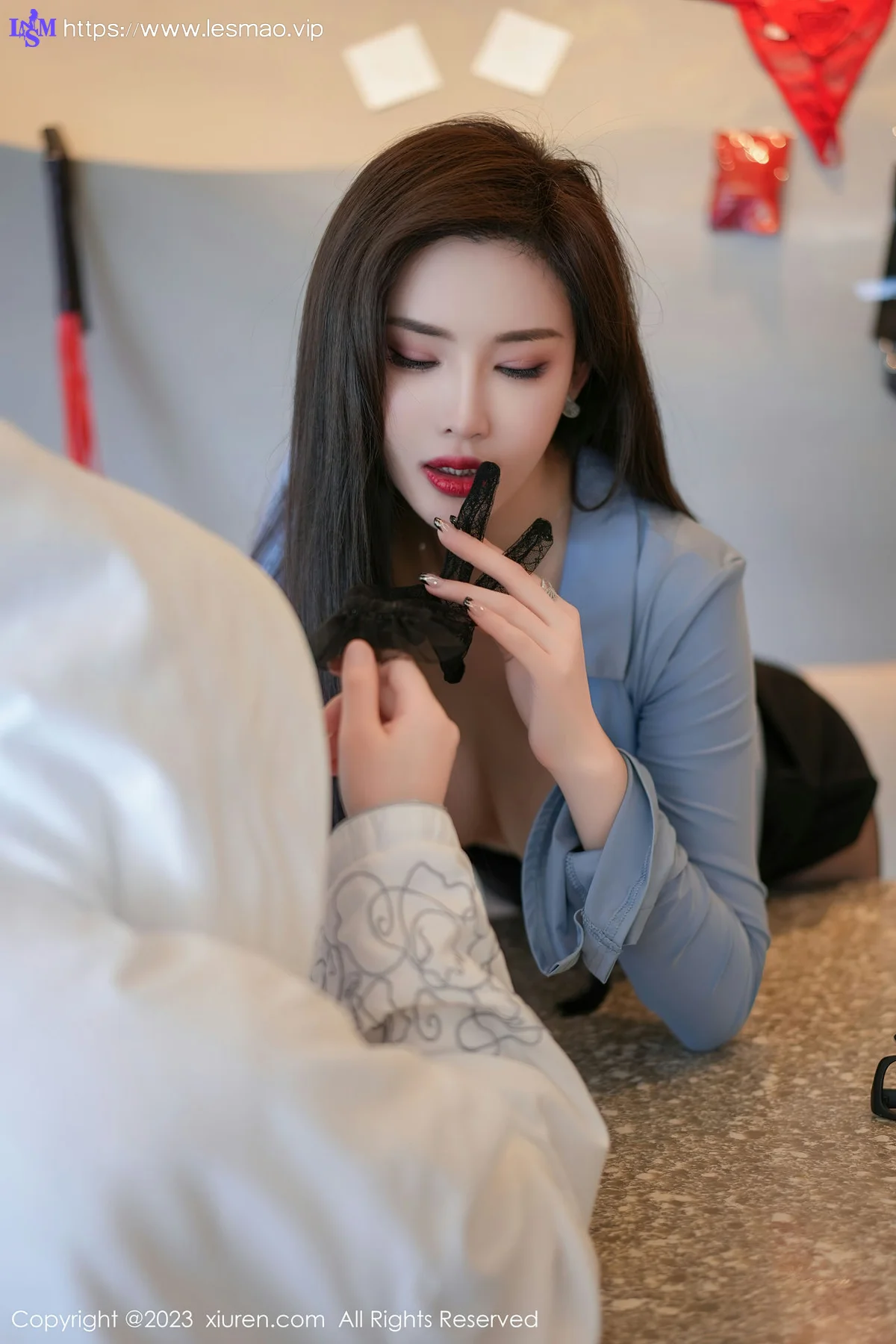 XiuRen 秀人 No.7095 Carol周妍希 魅惑黑丝性感写真3 - 29