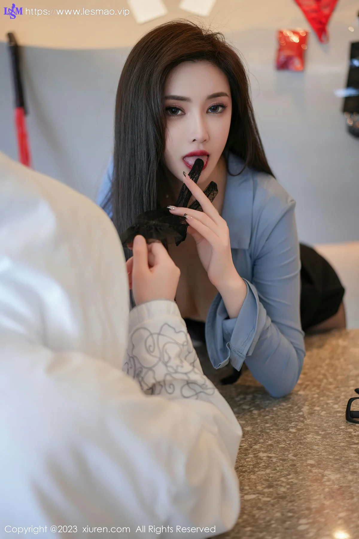 XiuRen 秀人 No.7095 Carol周妍希 魅惑黑丝性感写真3 - 30
