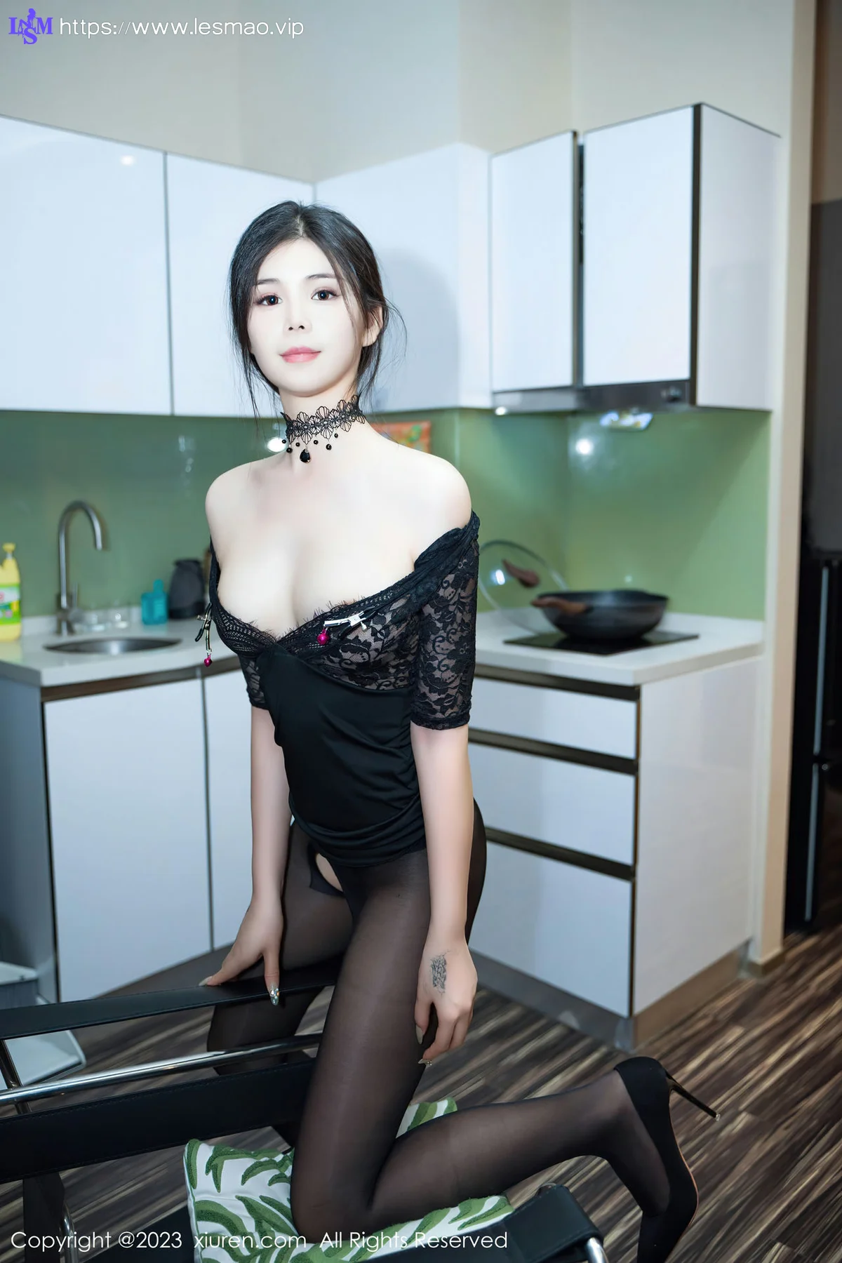 XiuRen 秀人 No.7098 雪糕CiCi 蕾丝短裙性感写真3 - 38