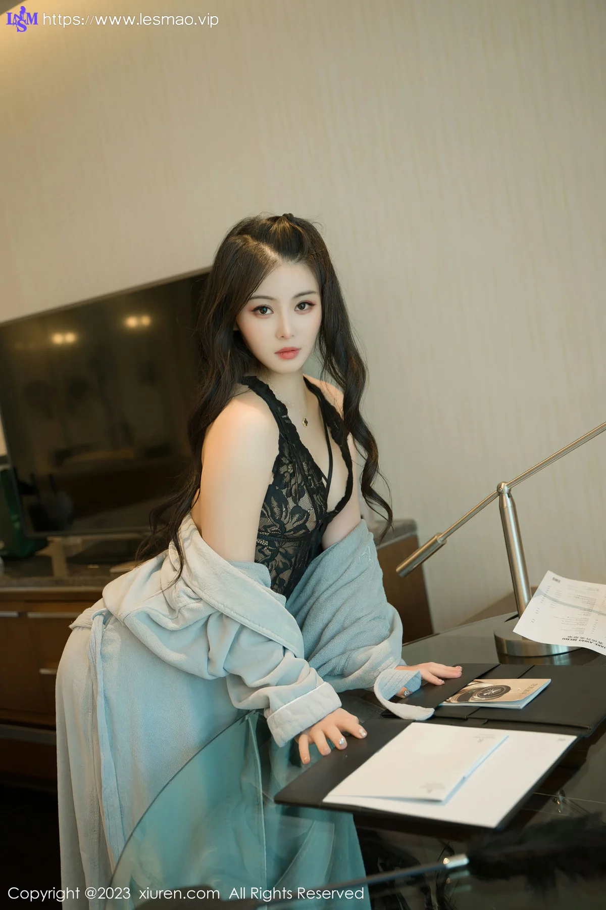 XiuRen 秀人 No.7107 柒喜小baby 蕾丝情趣性感写真 - 15