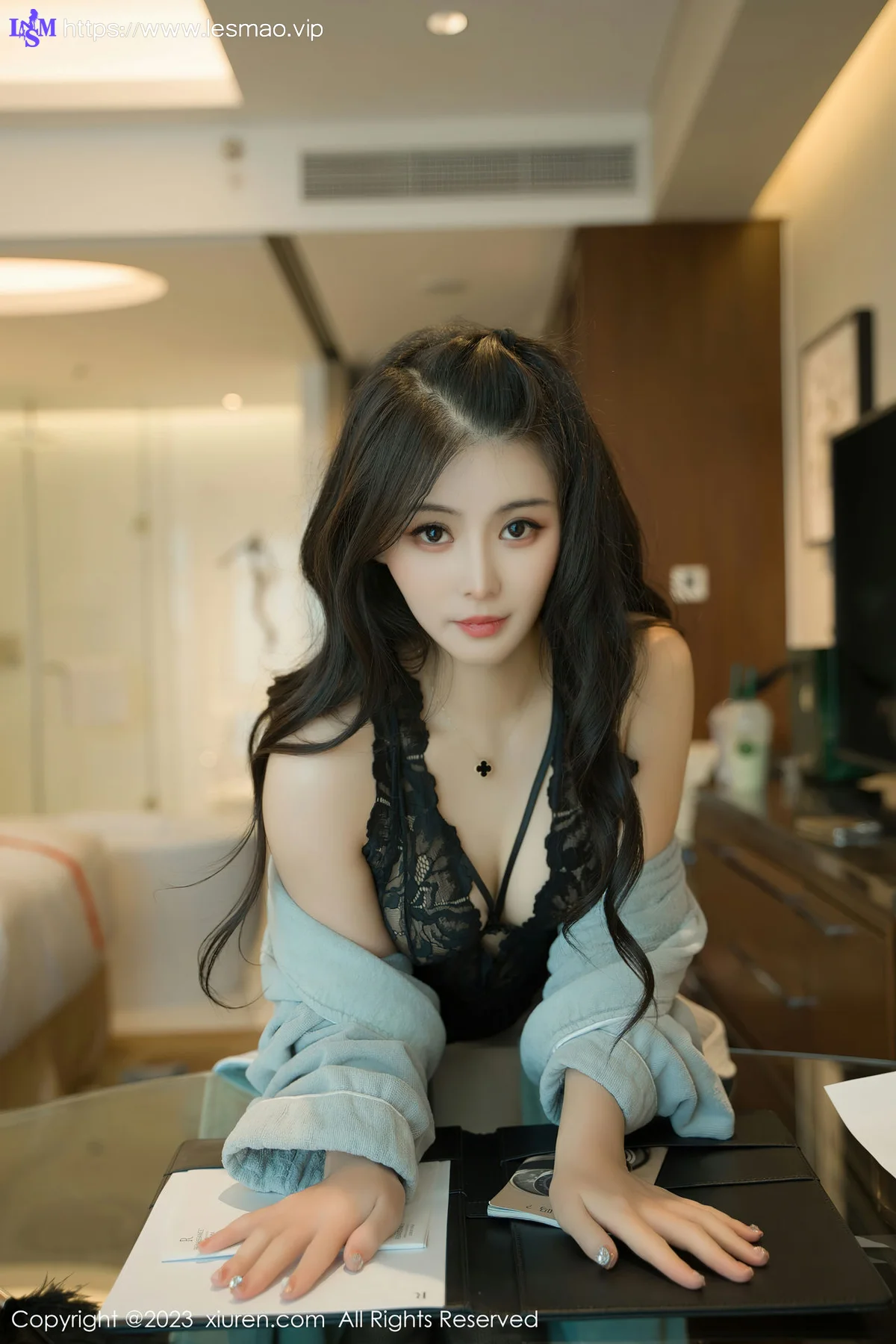 XiuRen 秀人 No.7107 柒喜小baby 蕾丝情趣性感写真 - 17