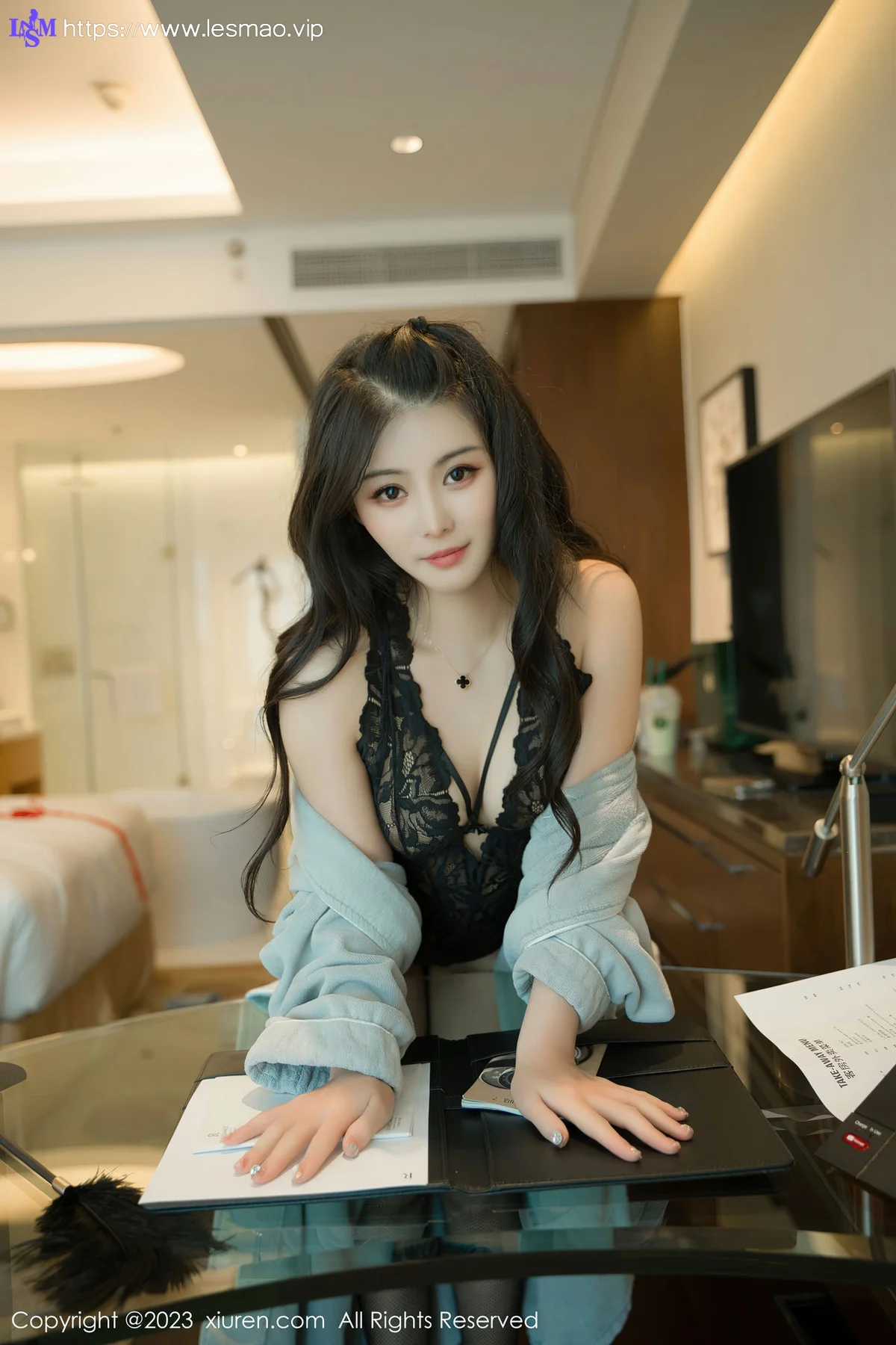 XiuRen 秀人 No.7107 柒喜小baby 蕾丝情趣性感写真 - 18
