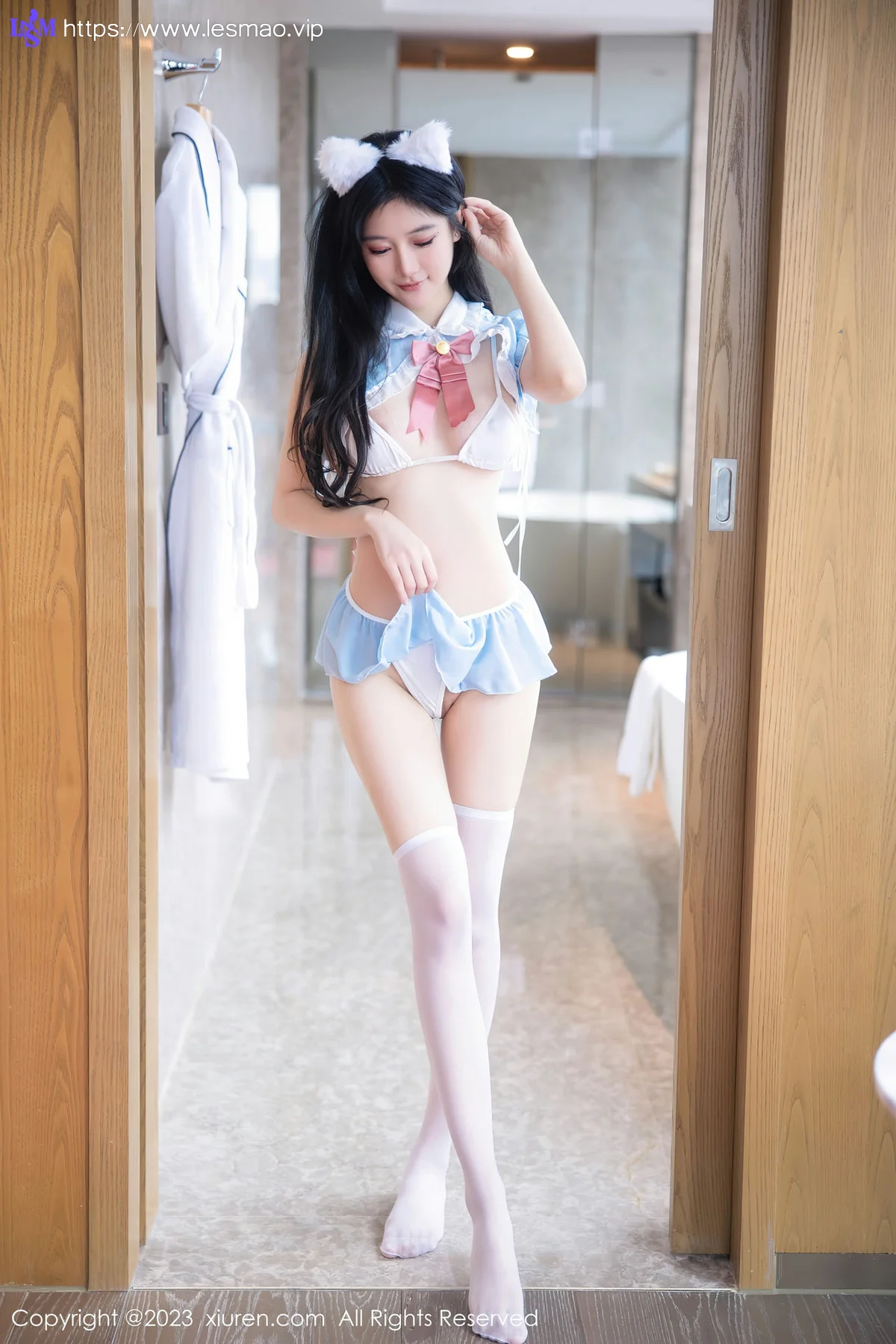 XiuRen 秀人 No.7134  幼幼 蓝色卡哇伊性感写真111 - 10