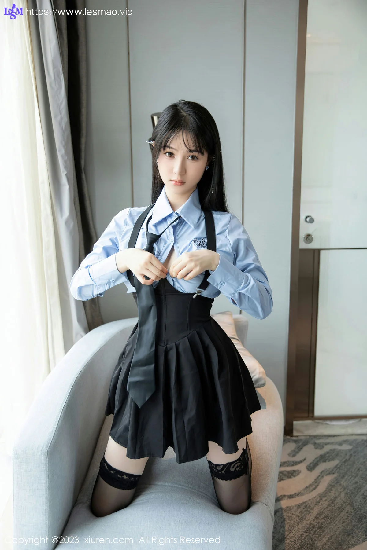 XiuRen 秀人 No.7140  柚琪Rich 性感学妹装扮33 - 28
