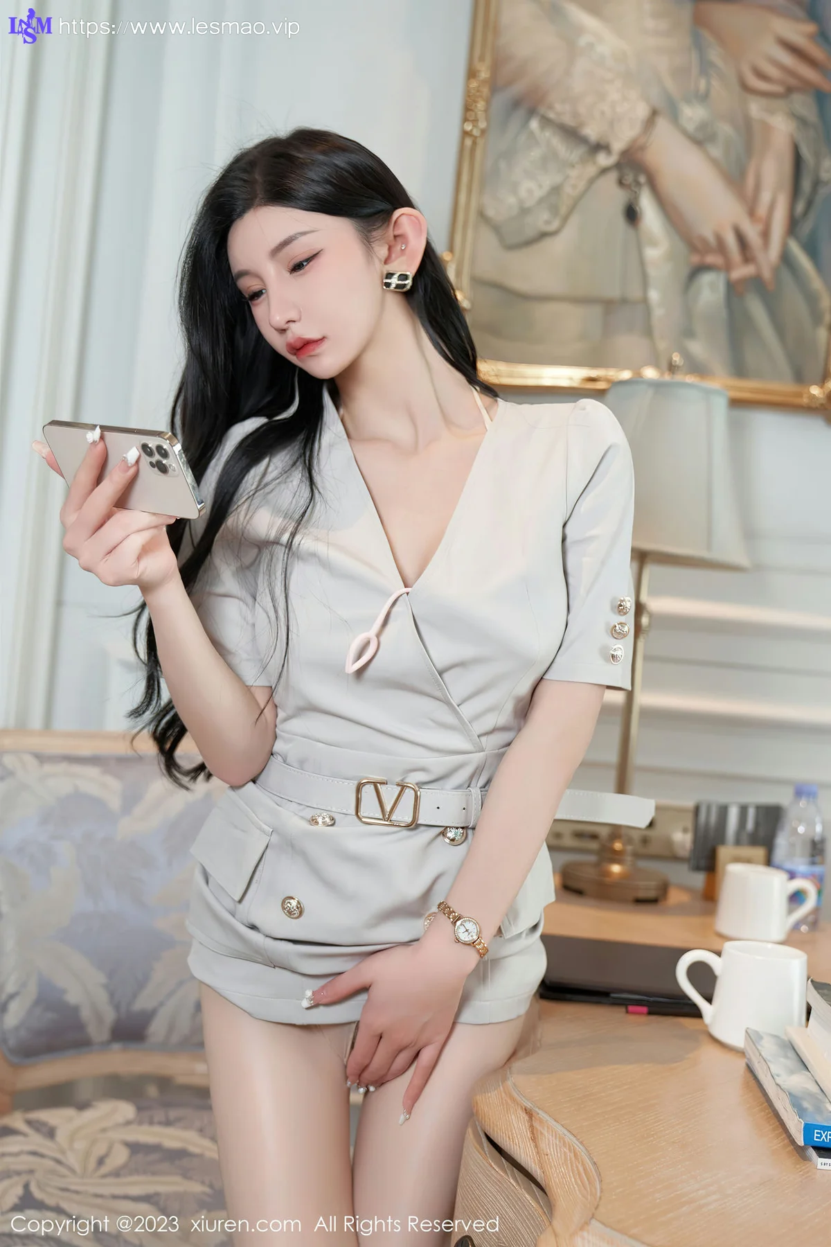 XiuRen 秀人 No.7157  周于希Sally 主题《女律师的寂寞》厦门旅拍111 - 43