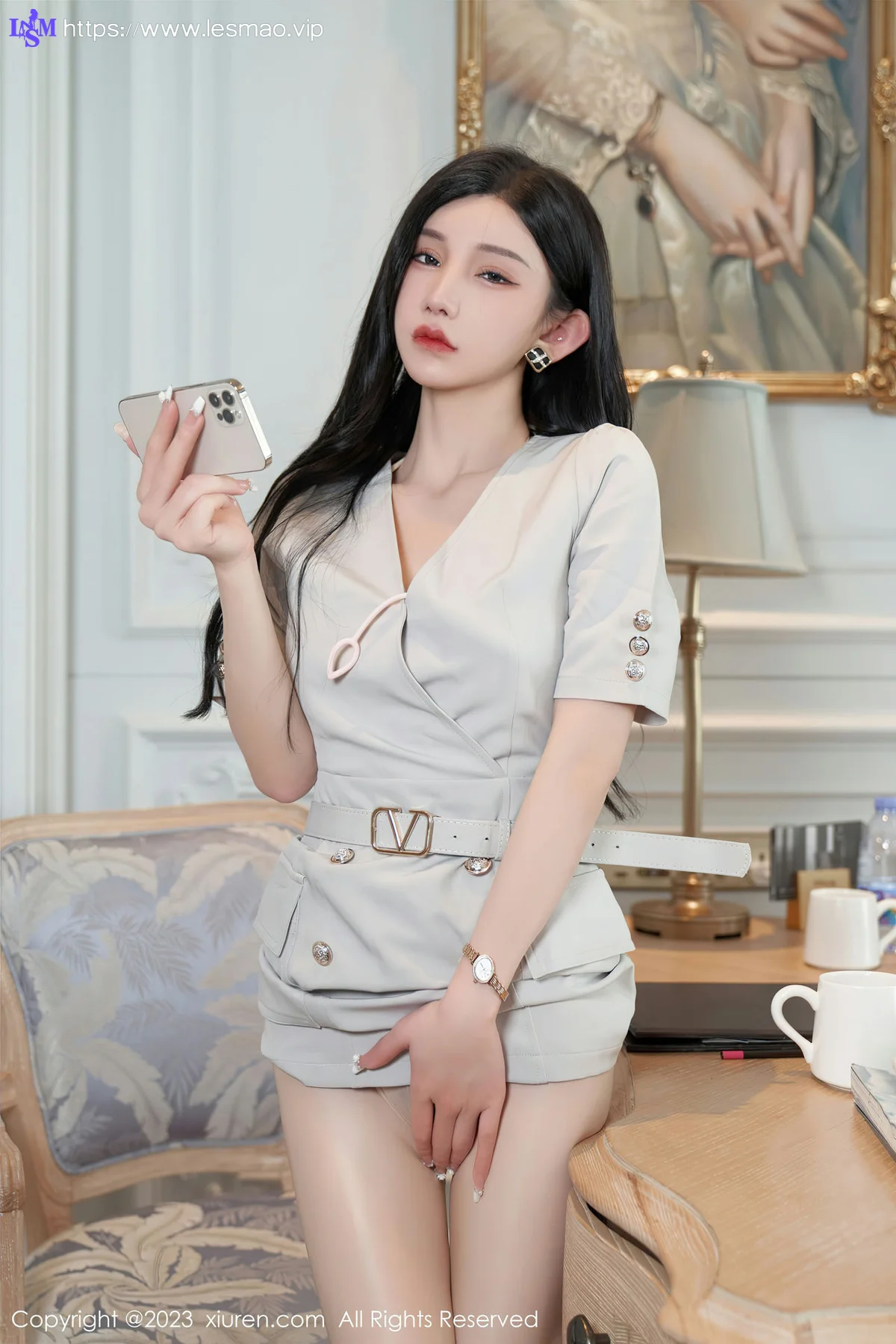 XiuRen 秀人 No.7157  周于希Sally 主题《女律师的寂寞》厦门旅拍111 - 44