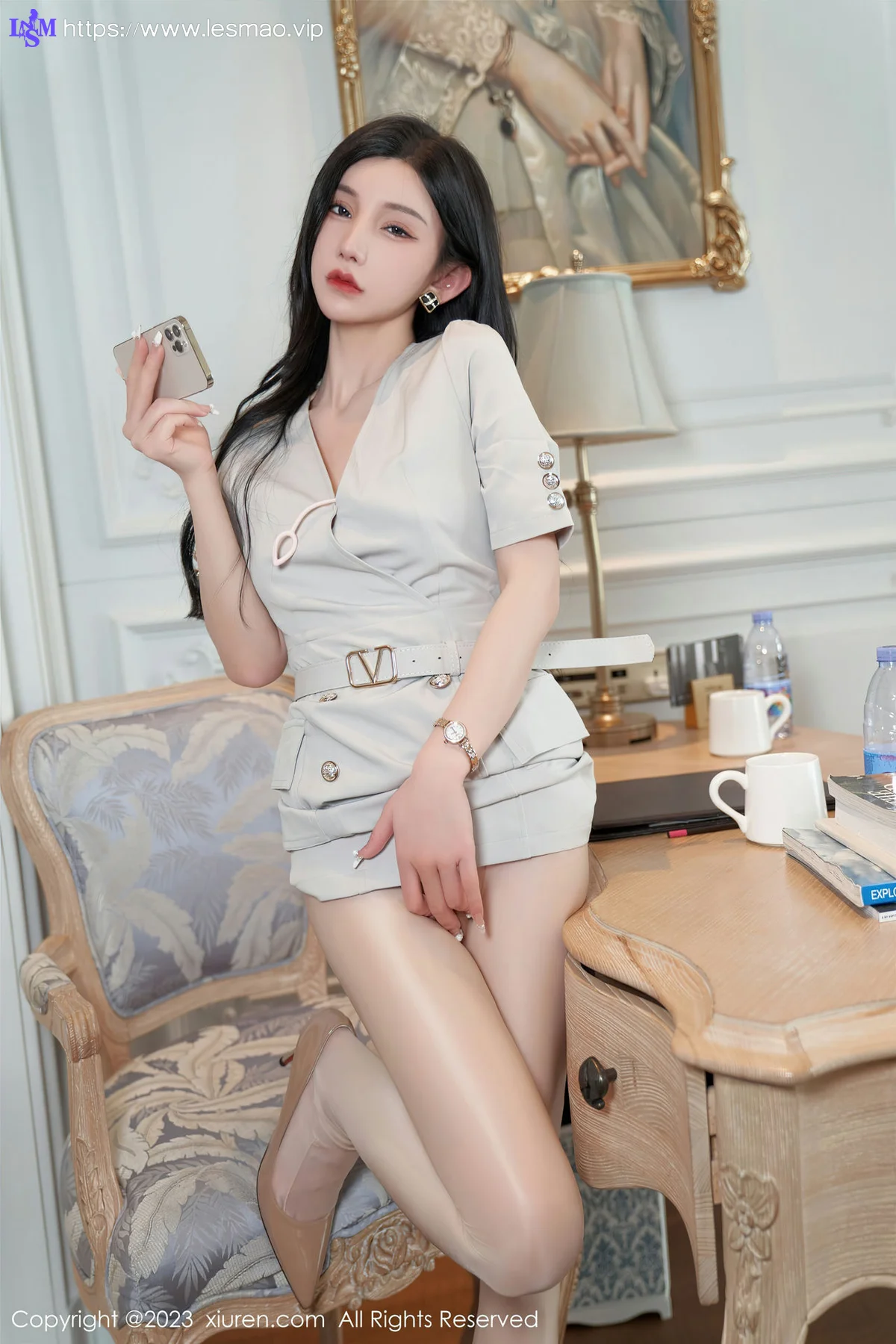 XiuRen 秀人 No.7157  周于希Sally 主题《女律师的寂寞》厦门旅拍111 - 45