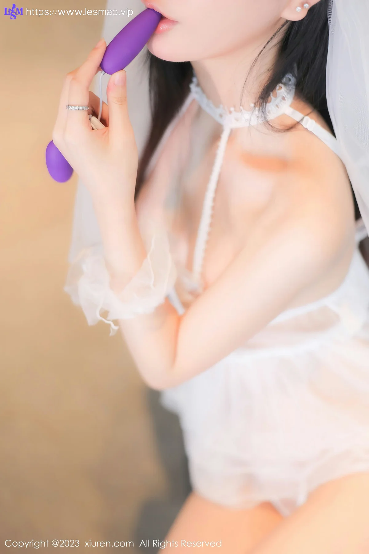 XiuRen 秀人 No.7165  幼幼 情趣婚纱服饰性感写真111 - 21